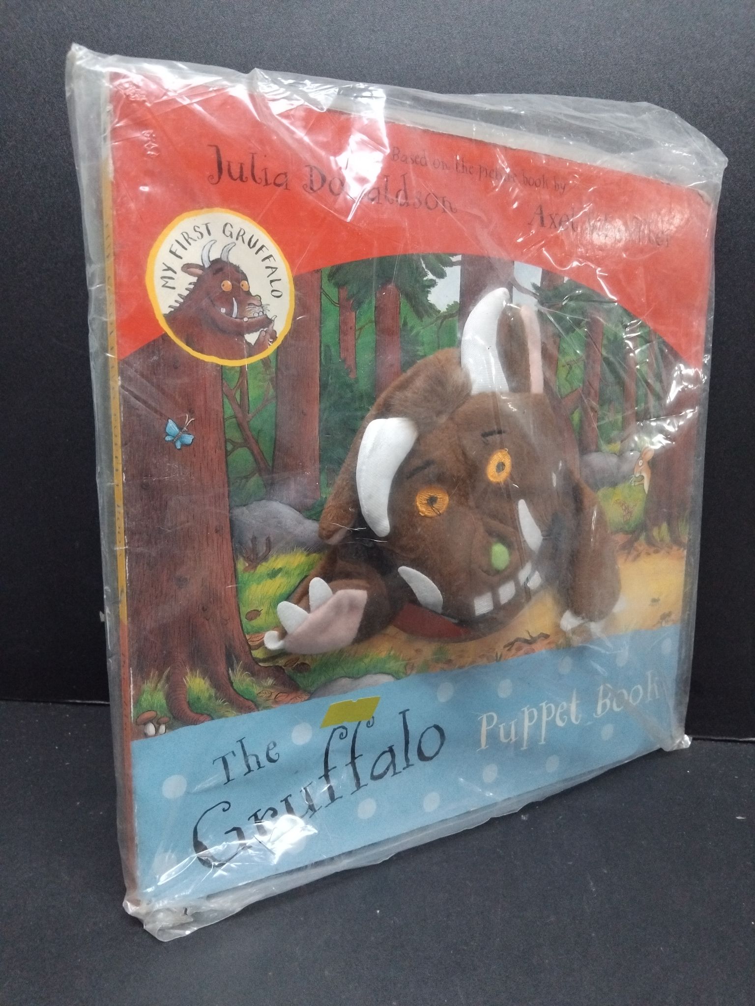 The Gruffalo puppet book mới 80% ố có bọc HCM2809 HỌC NGOẠI NGỮ