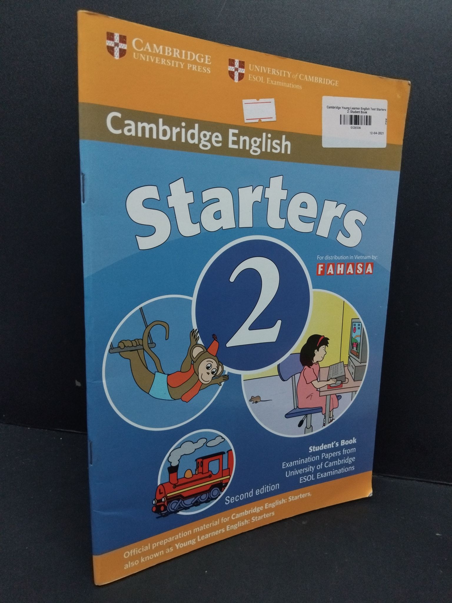 Starters 2 mới 80% ố nhẹ HCM2809 Cambridge English HỌC NGOẠI NGỮ