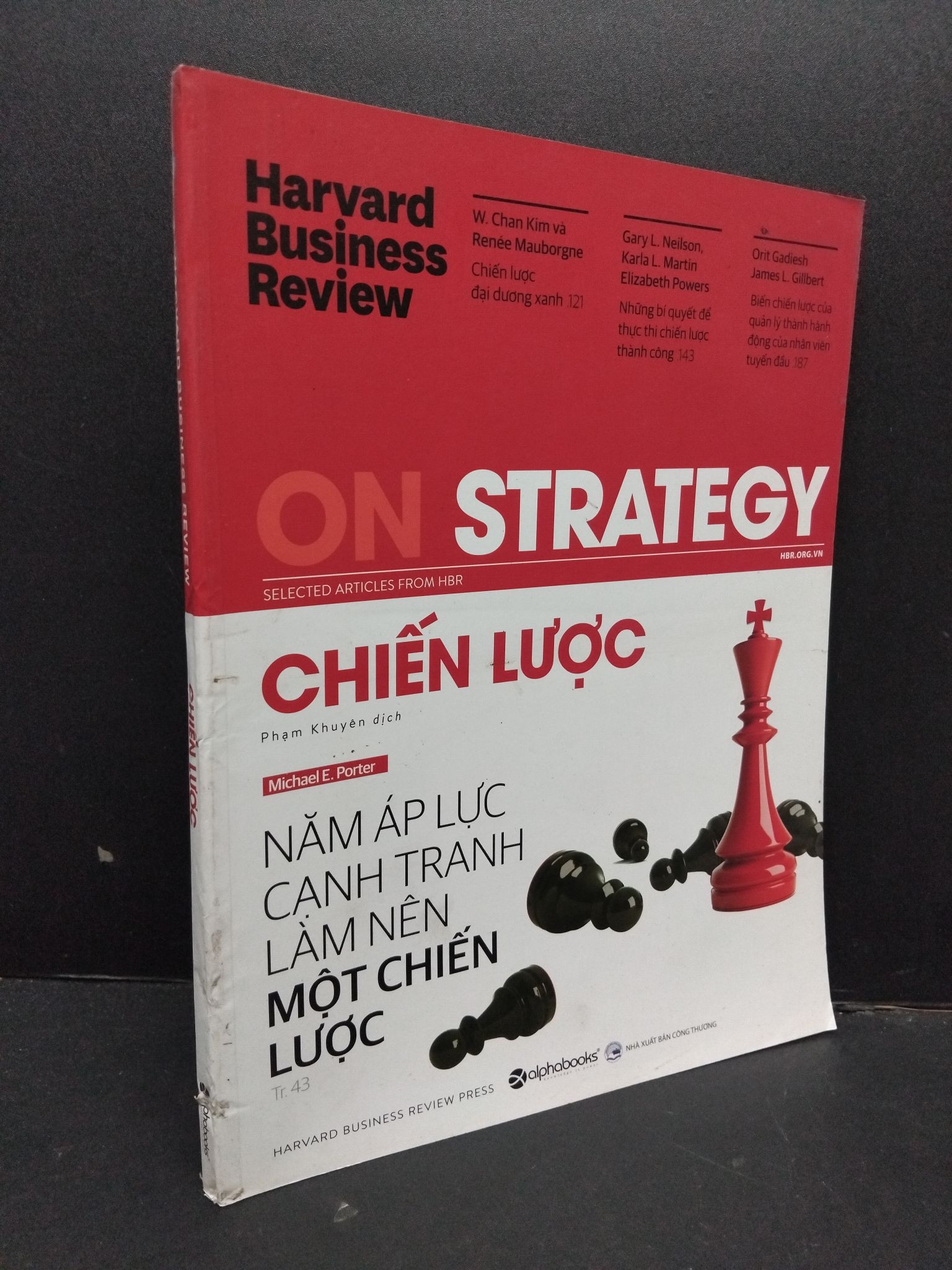 Chiến lược - Harvard Business Review mới 80% bẩn ố nhẹ 2018 HCM2809 Michael E. Porter KỸ NĂNG