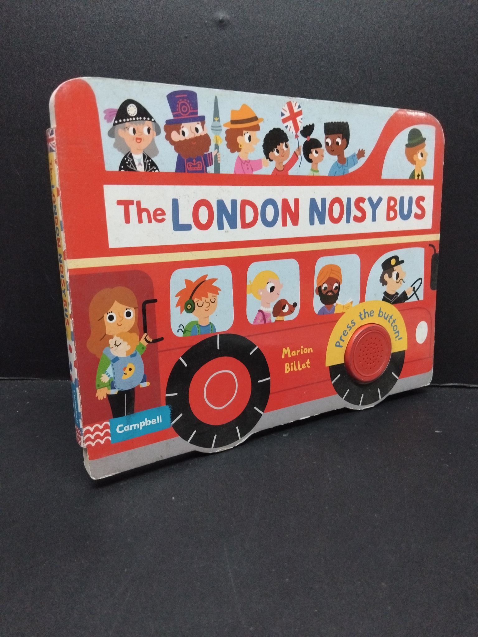 The London noisy bus mới 80% ố bẩn nhẹ HCM2809 NGOẠI VĂN