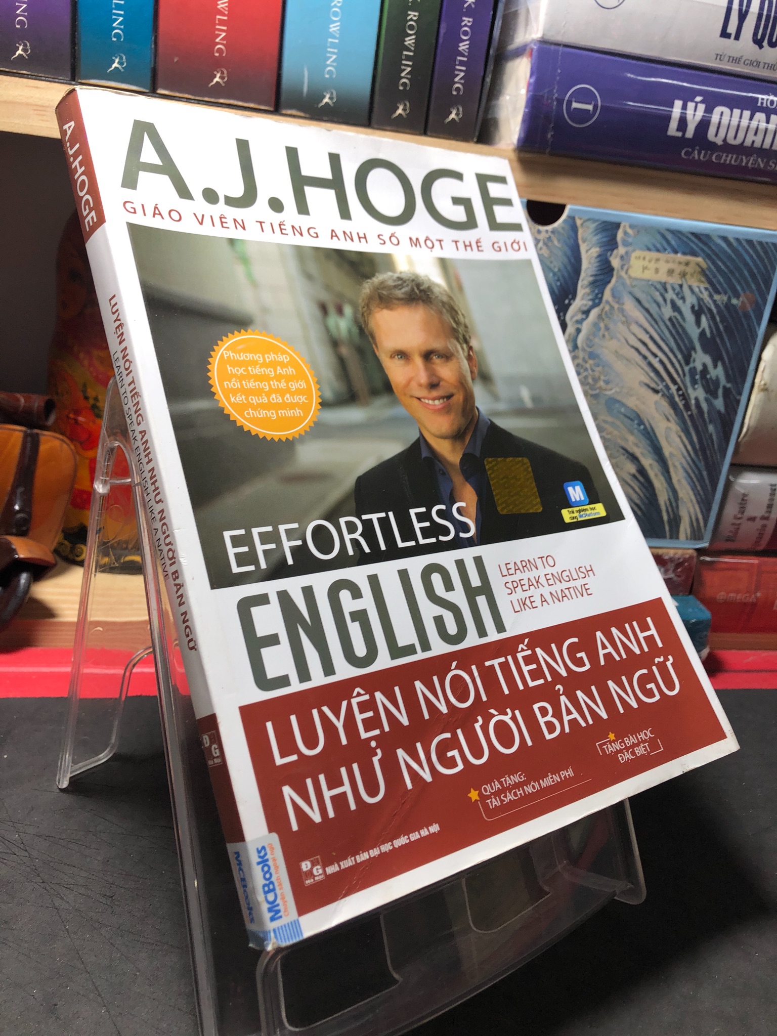 Luyện nói tiếng anh như người bản ngữ 2018 mới 80% cong ẩm nhẹ A J Hoge HPB0410 HỌC NGOẠI NGỮ