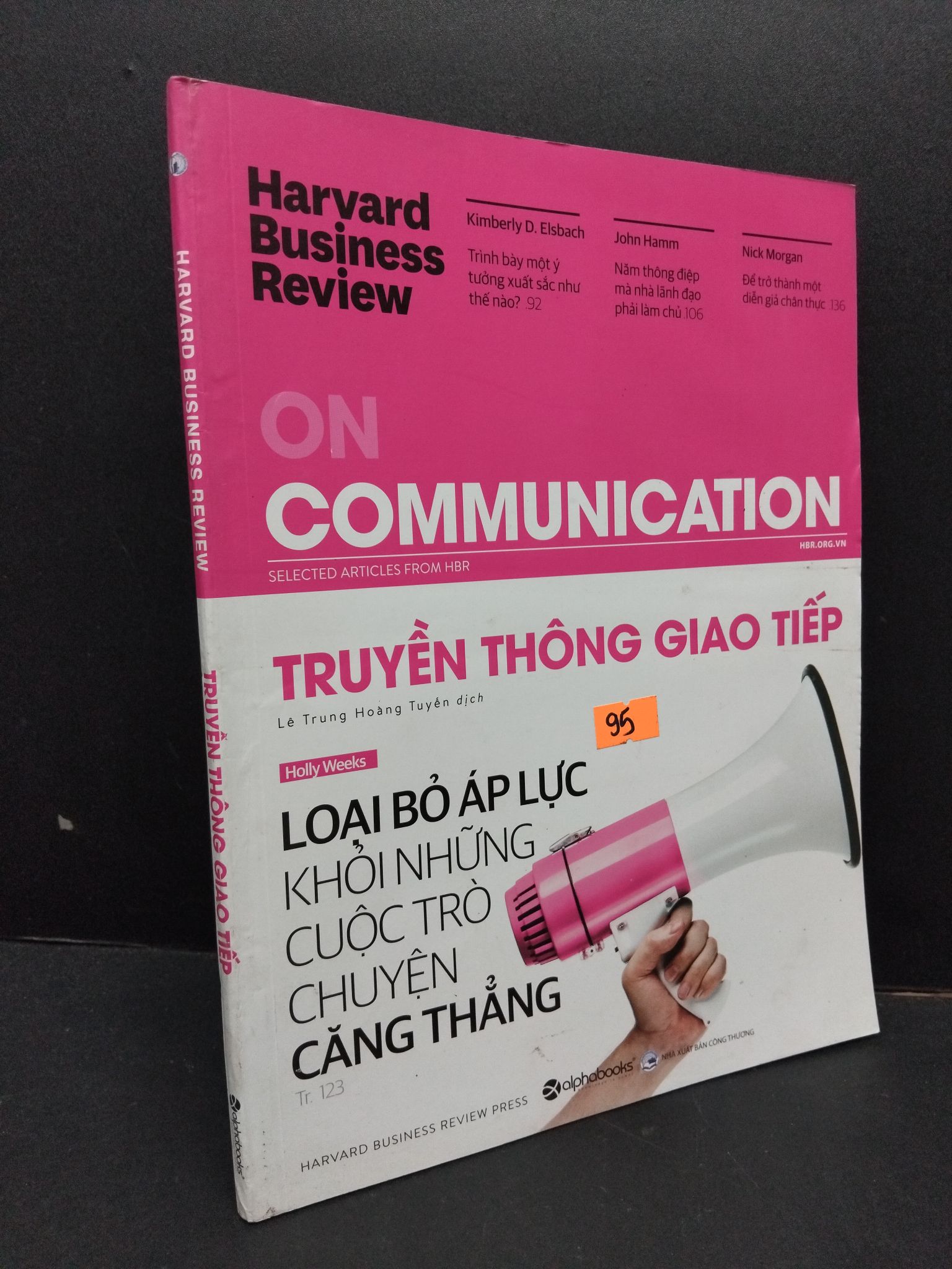 Truyền thông giao tiếp - Harvard Business Review mới 90% bẩn nhẹ 2018 HCM2809 Holly Weeks KỸ NĂNG