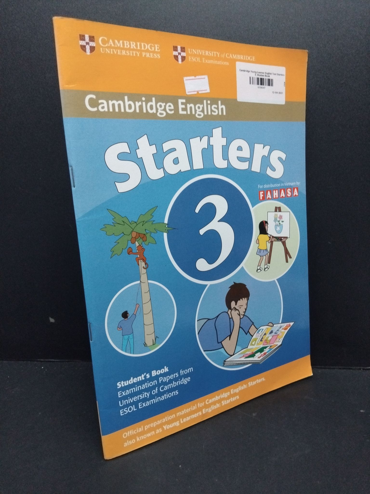 Starters 3 mới 80% ố nhẹ HCM2809 Cambridge English HỌC NGOẠI NGỮ