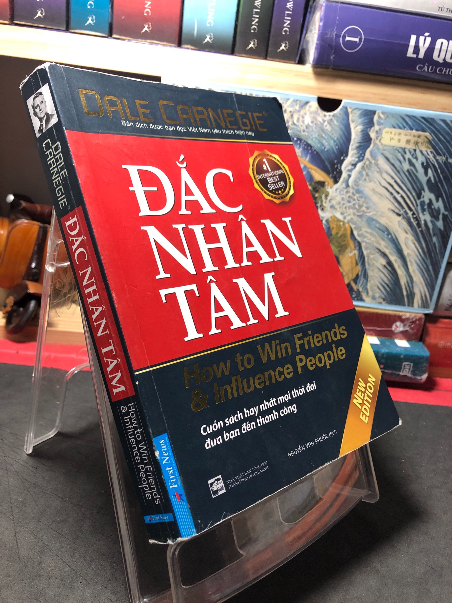 Đắc nhân tâm 2022 mới 80% bẩn tróc bìa nhẹ Dale Carnegie HPB1110 KỸ NĂNG