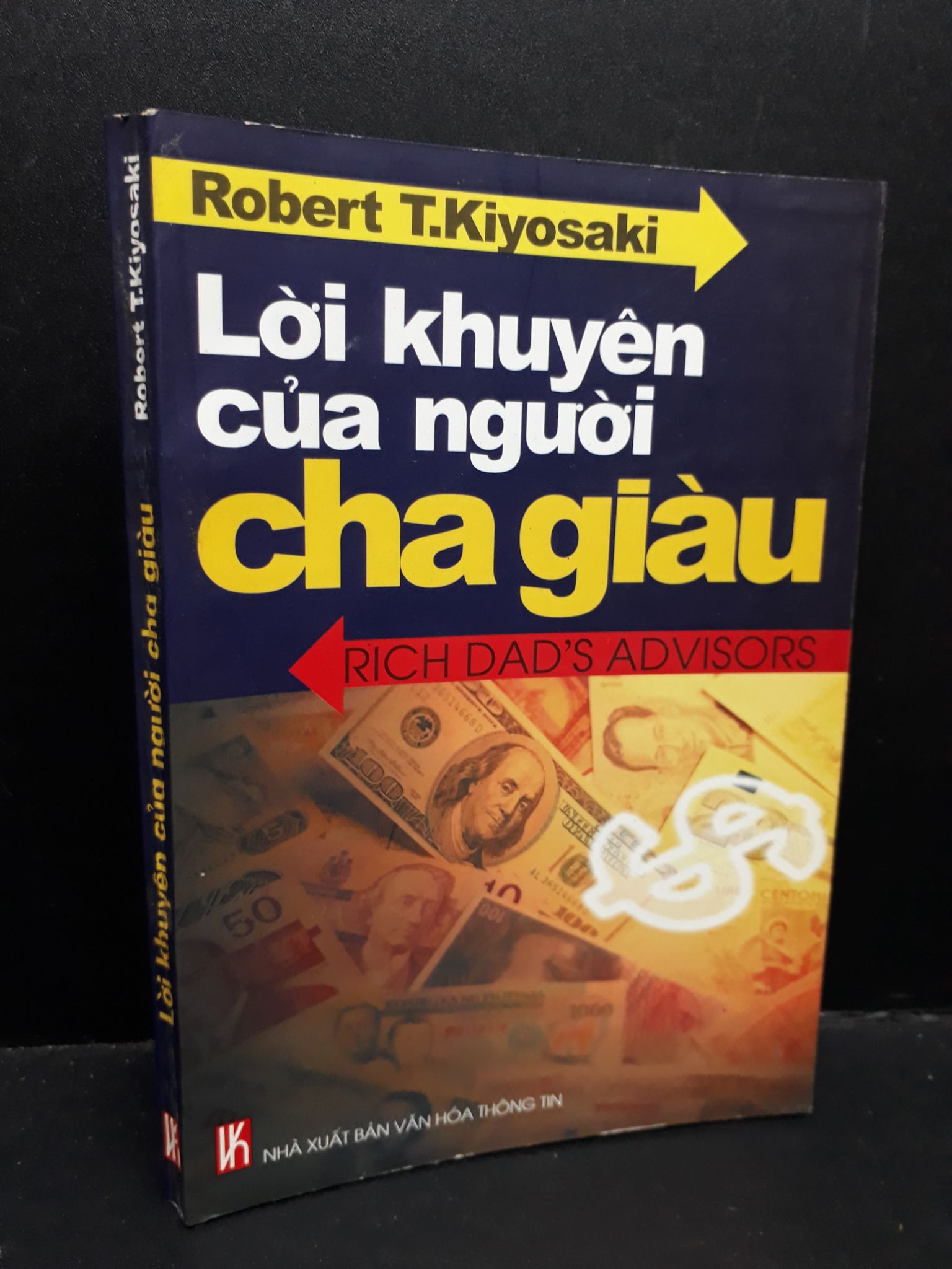 Lời khuyên của người cha giàu mới 70% bẩn bìa, ố, có chữ viết 2003 HCM1410 Robert T.Kiyosaki KỸ NĂNG