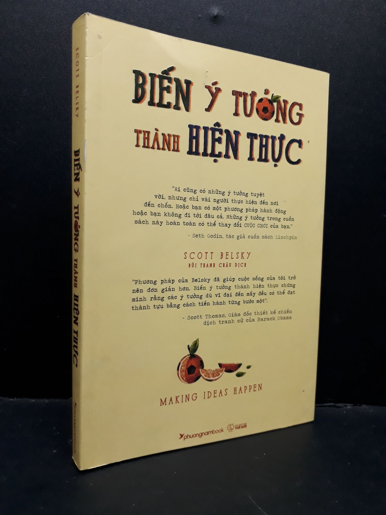 Biến ý tưởng thành hiện thực mới 90% bẩn nhẹ 2019 HCM1410 Scott Belsky KỸ NĂNG