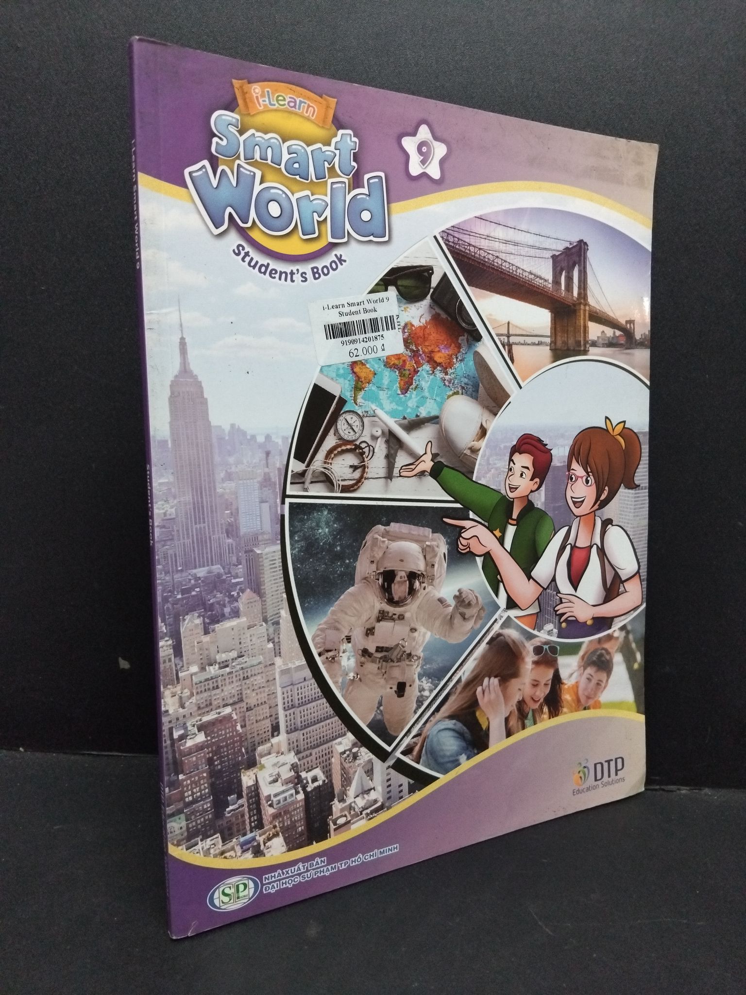 I - Learn Smart World 9 Student's book mới 70% ố ẩm HCM1710 HỌC NGOẠI NGỮ