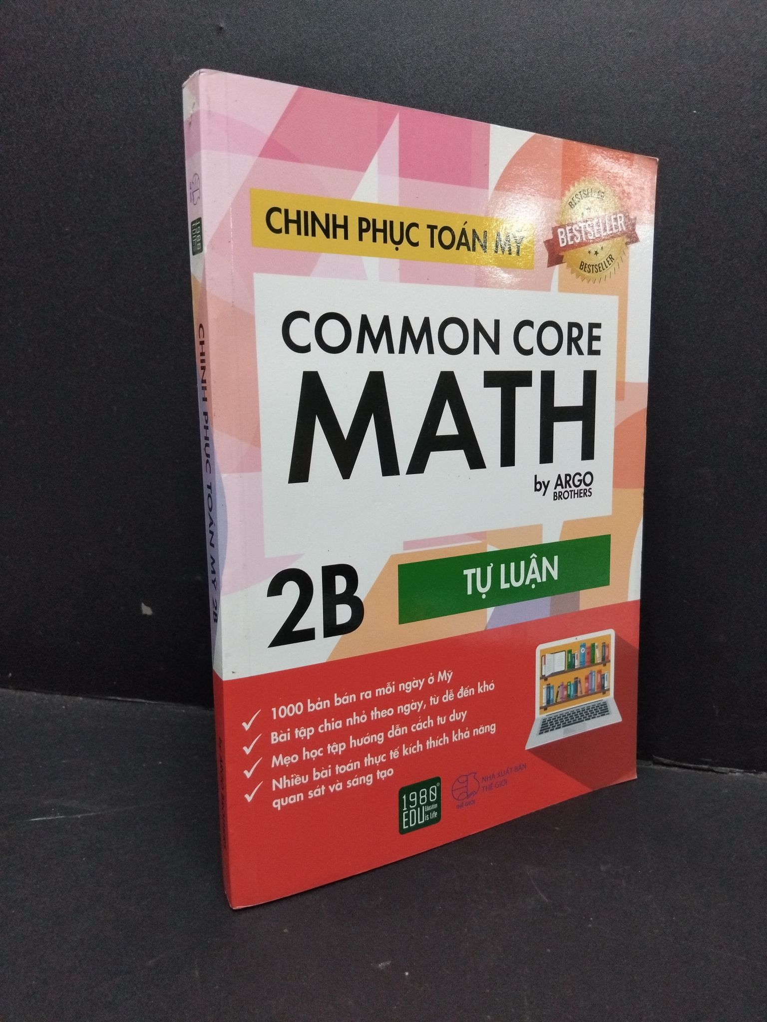 Chinh phục toán Mỹ 2B mới 80% bẩn ố nhẹ 2018 HCM1710 GIÁO TRÌNH, CHUYÊN MÔN