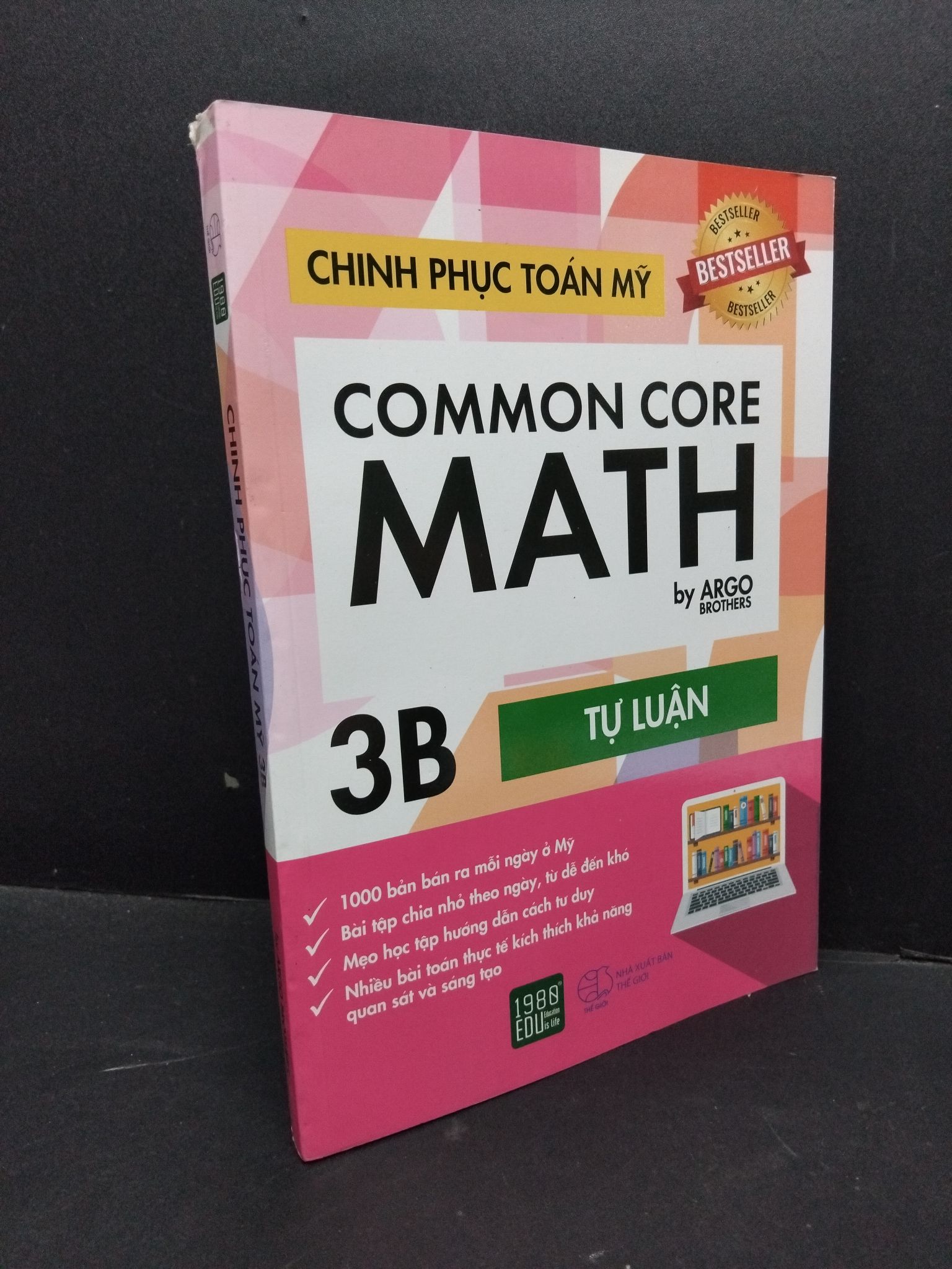 Chinh phục toán Mỹ 3B mới 80% bẩn ố nhẹ 2018 HCM1710 GIÁO TRÌNH, CHUYÊN MÔN