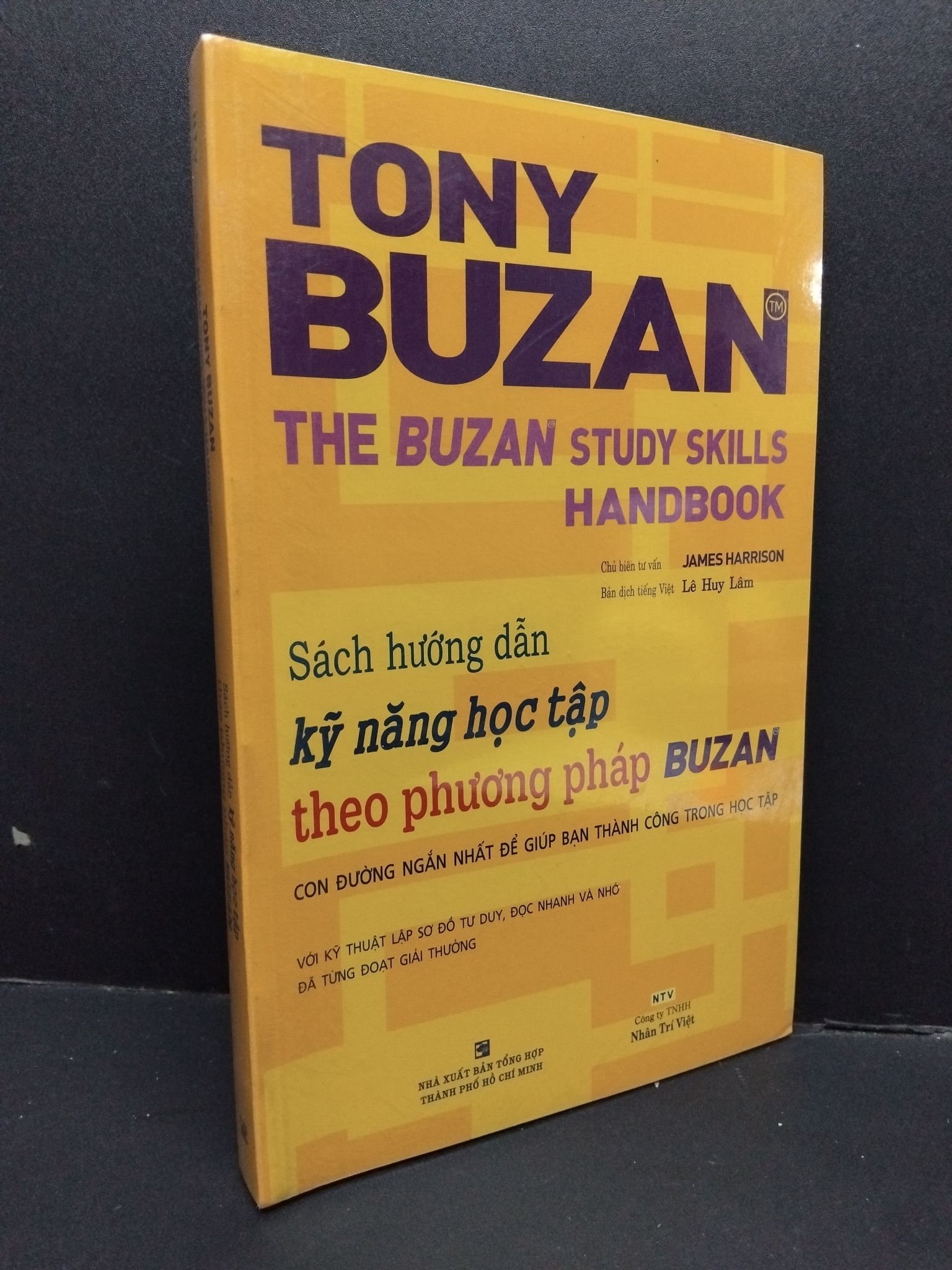 Sách hướng dẫn kỹ năng học tập theo phương pháp Buzan (có seal) mới 90% ố nhẹ HCM1710 Tony Buzan KỸ NĂNG