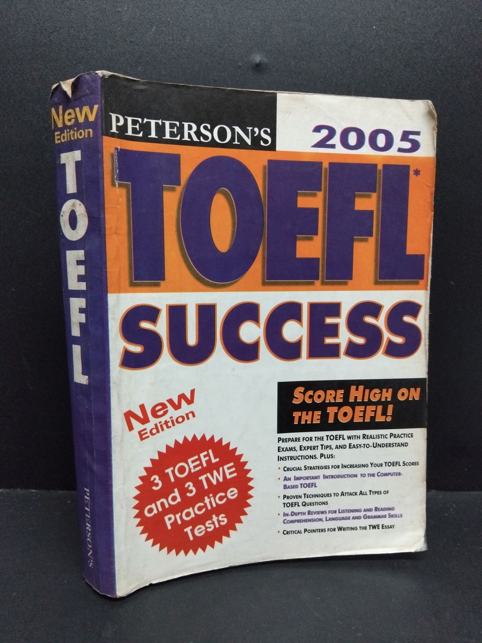 Toefl Success mới 60% ố vàng tróc gáy viết nhẹ HCM1410 NGOẠI VĂN