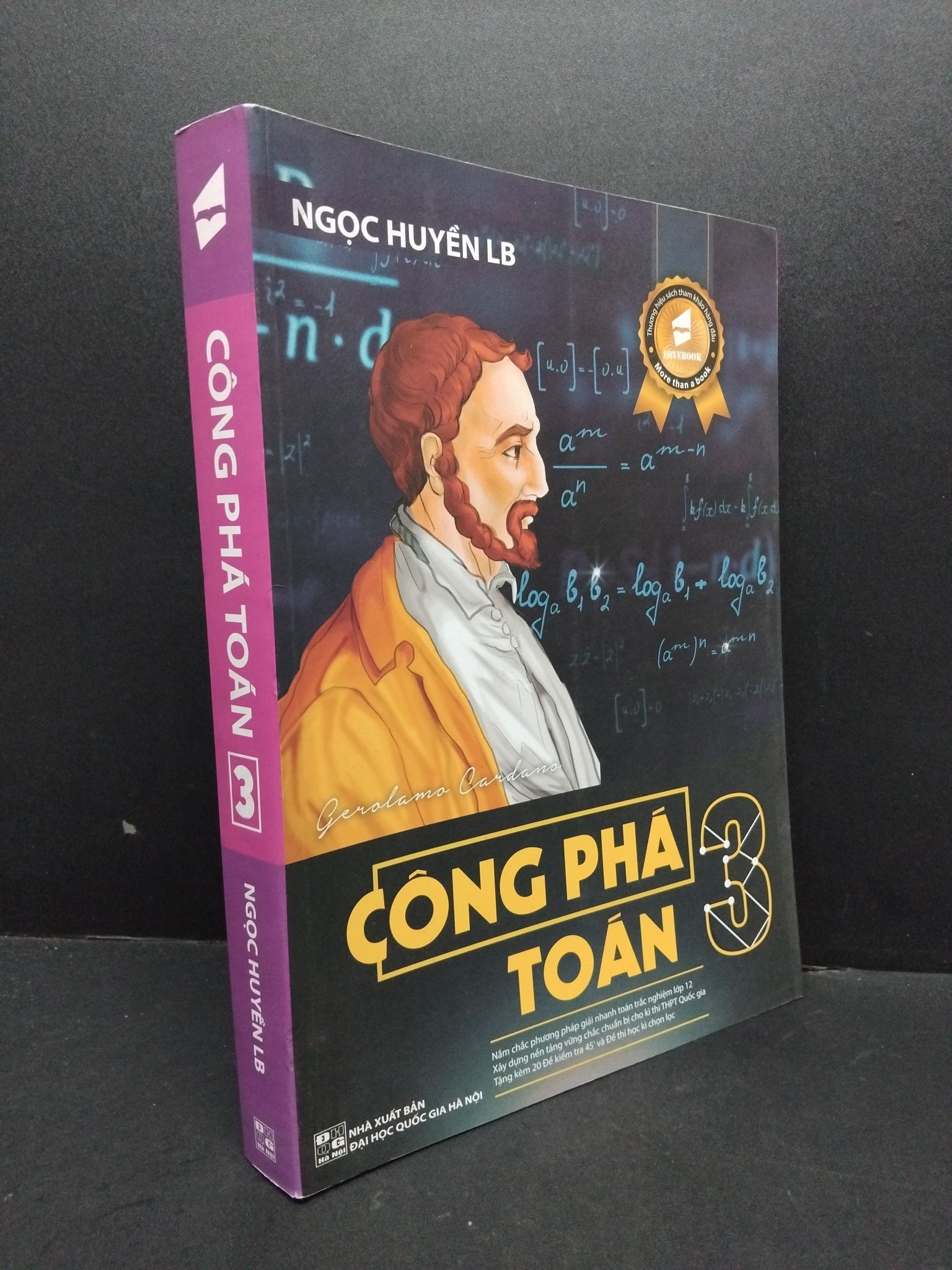 Công phá toán 3 mới 80% ố bẩn nhẹ có chữ ký tác giả rách nhẹ bìa 2018 HCM1710 Ngọc Huyền LB GIÁO TRÌNH, CHUYÊN MÔN