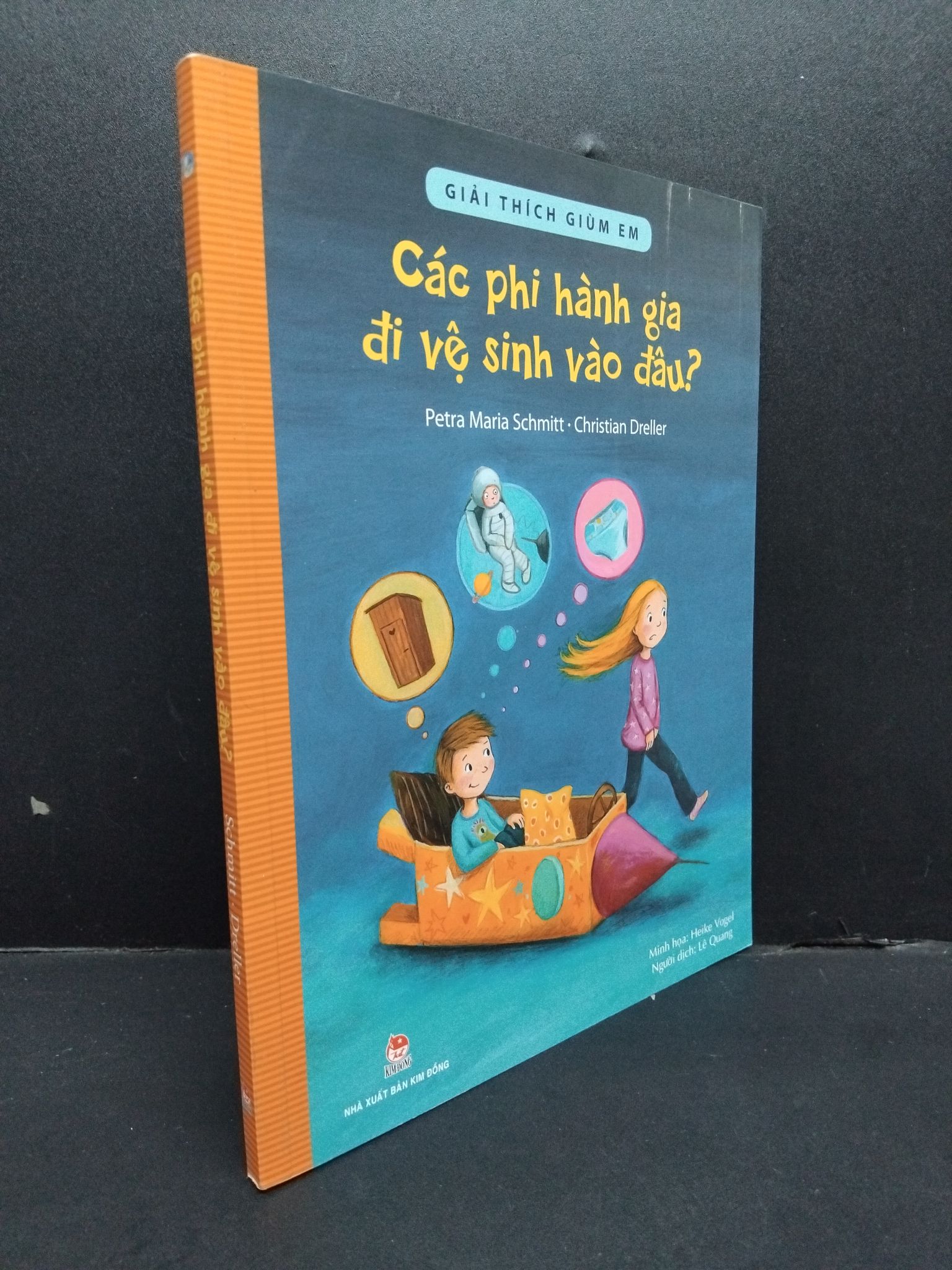 Các phi hành gia đi vệ sinh vào đâu ? Schmitt & Dreller mới 90% tróc gáy nhẹ 2017 HCM.ASB0611