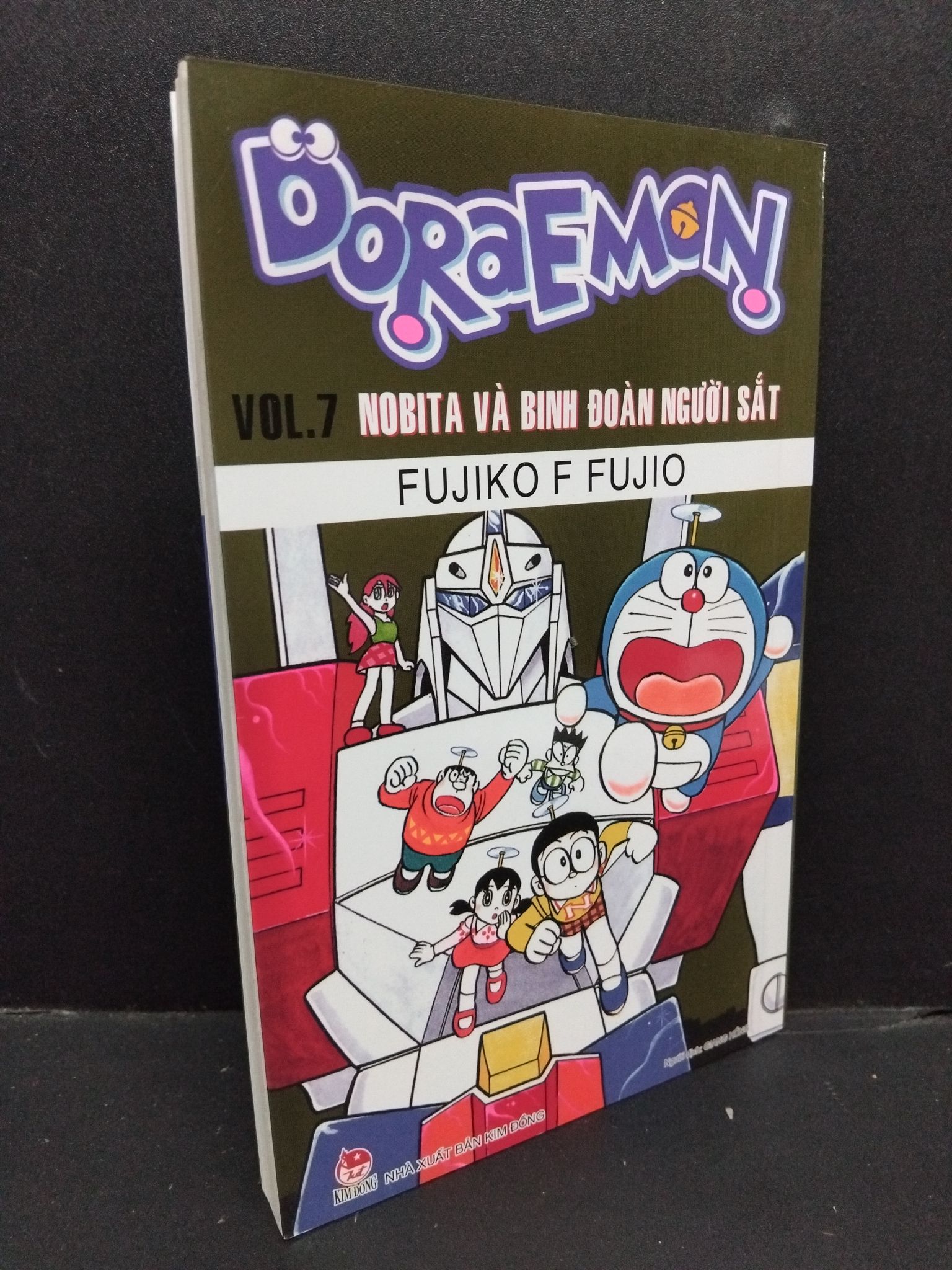 Doraemon - Nobita và binh đoàn người sắt vol 7 Fujiko F Fujio mới 90% ố nhẹ HCM.ASB0811