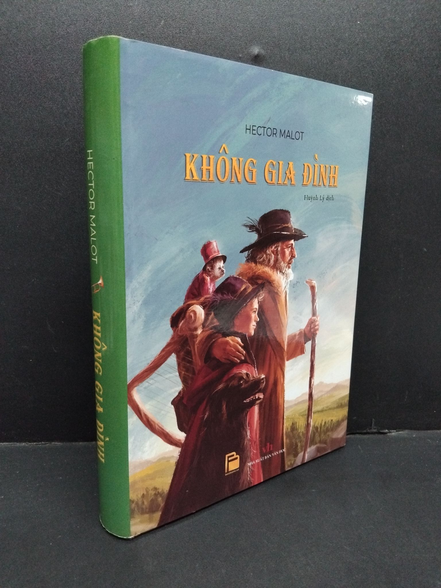 Không gia đình Hector Malot mới 80% bẩn bìa, ố nhẹ, bìa cứng 2020 HCM.ASB0611