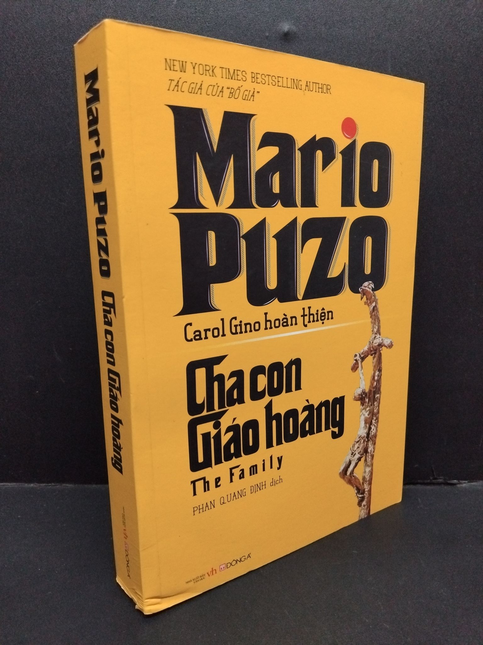 Cha con Giáo hoàng Mario Puzo mới 90% ố nhẹ, móp nhẹ góc 2020 HCM.ASB0811