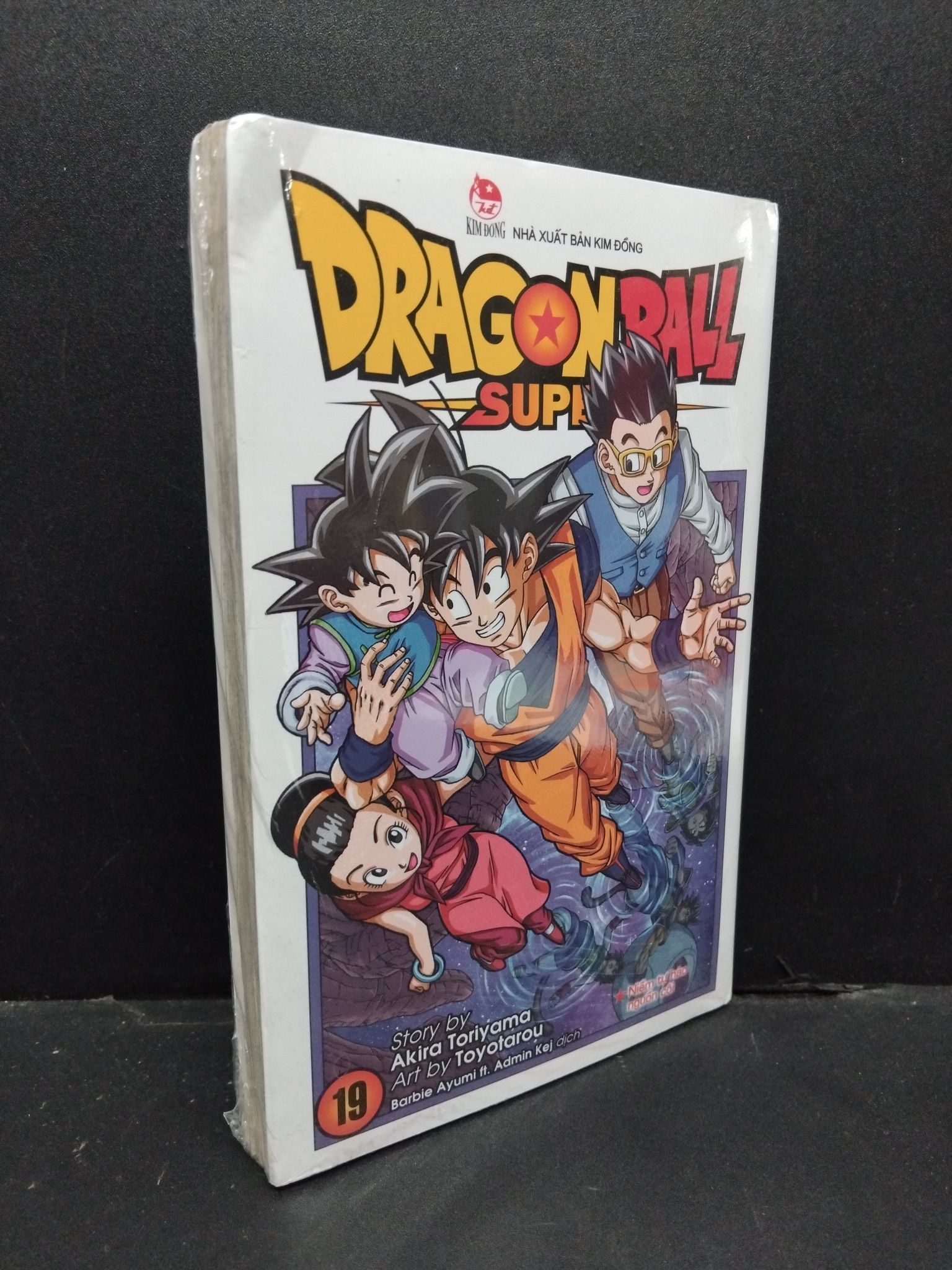 Dragon ball super tập 19 Niềm tự hào nguộn cội Akira Toriyama & Toyotarou mới 95% còn seal HCM.ASB0711