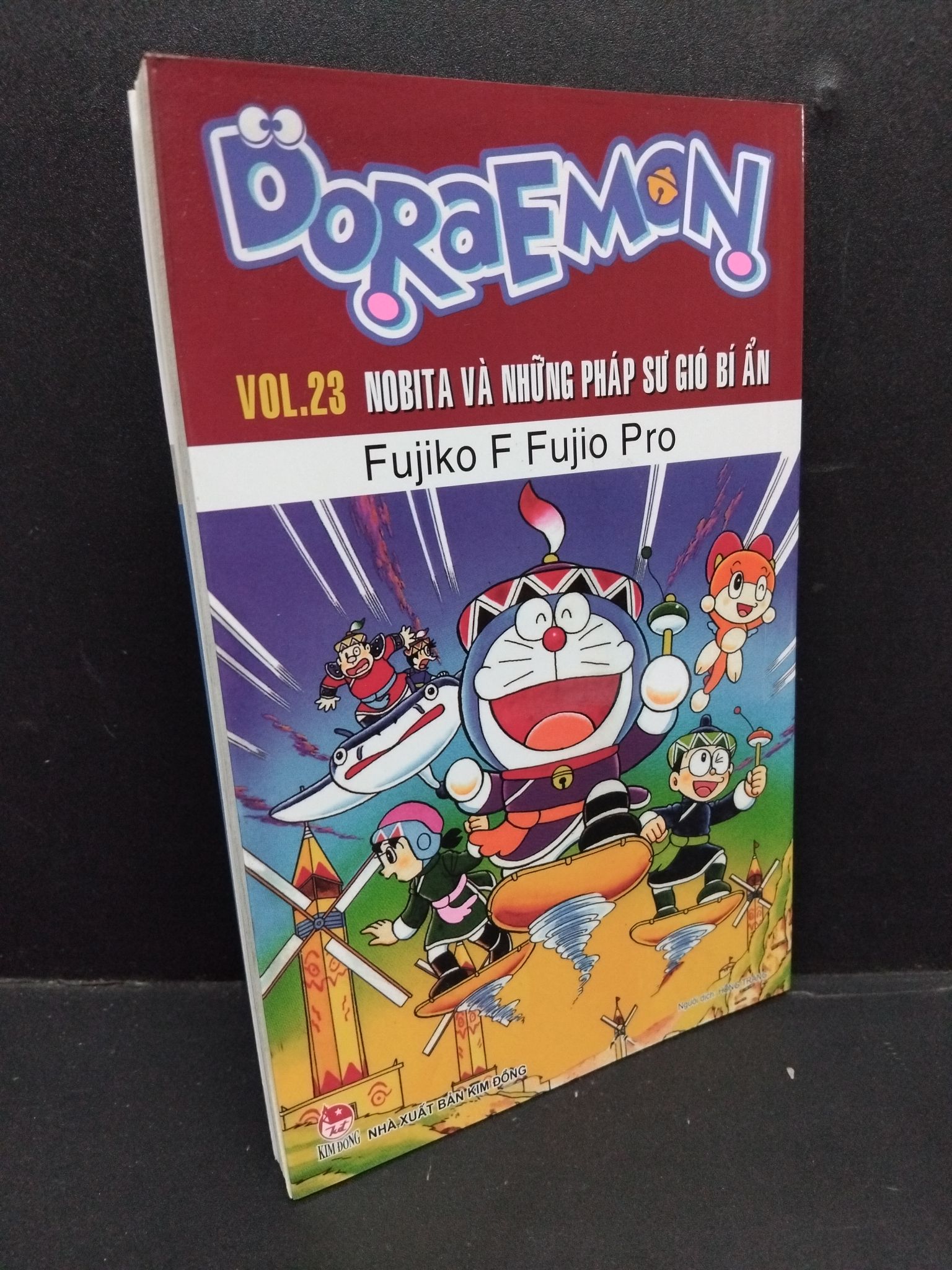 Doraemon - Nobita và những pháp sư gió bí ẩn vol 23 Fujiko F Fujio mới 90% bẩn nhẹ HCM.ASB0811