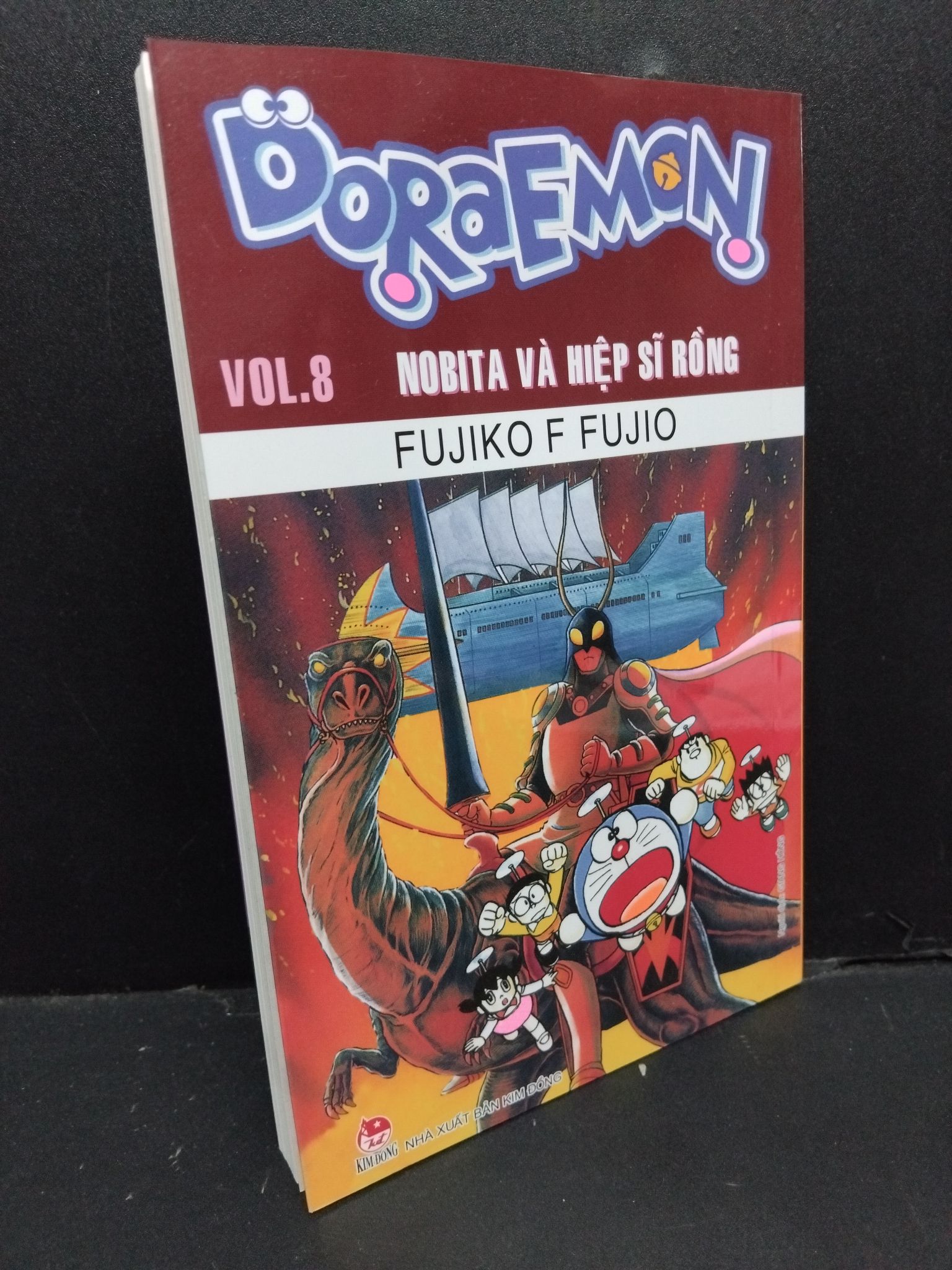 Doraemon - Nobita và hiệp sĩ rồng vol 8 Fujiko F Fujio mới 90% ố nhẹ HCM.ASB0811