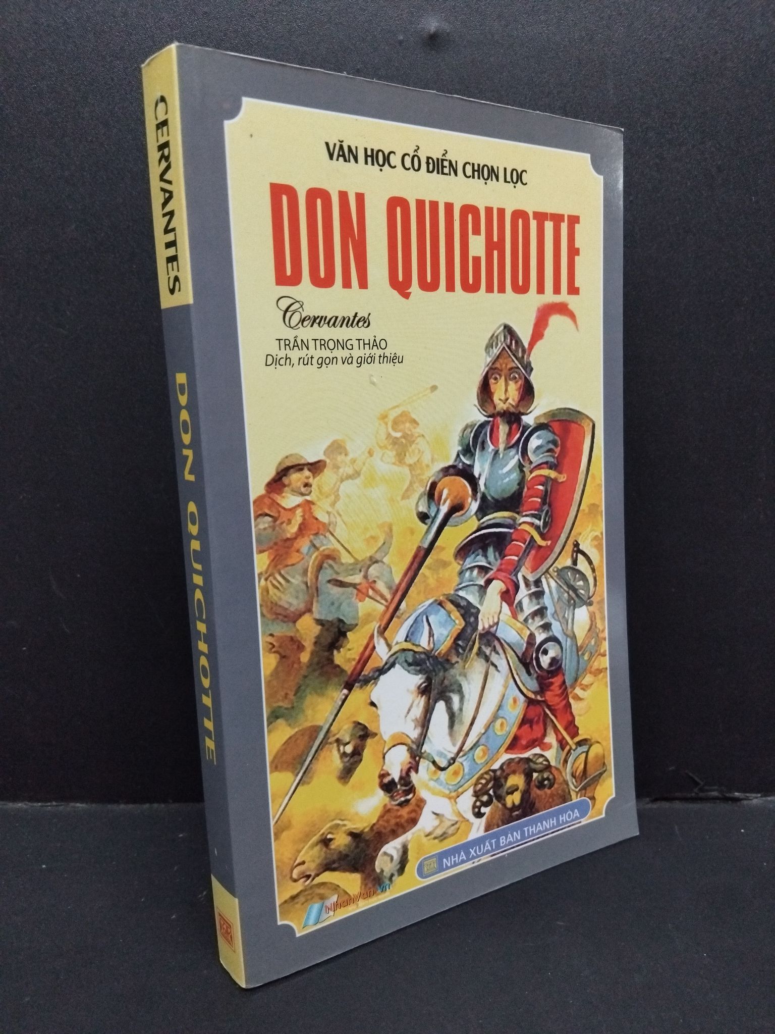 Văn học cổ điển chọn lọc Don Quichotte Cervantes mới 80% ố 2019 HCM.ASB0811