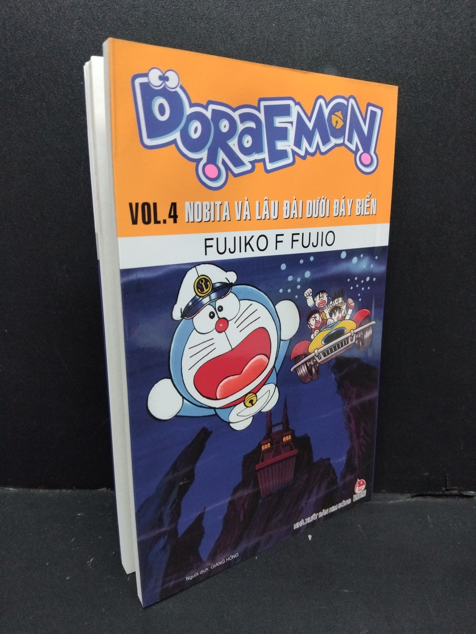 Doraemon - Nobita và lâu đài dưới đáy biển vol 4 Fujiko F Fujio mới 80% ố, ẩm nhẹ HCM.ASB0811