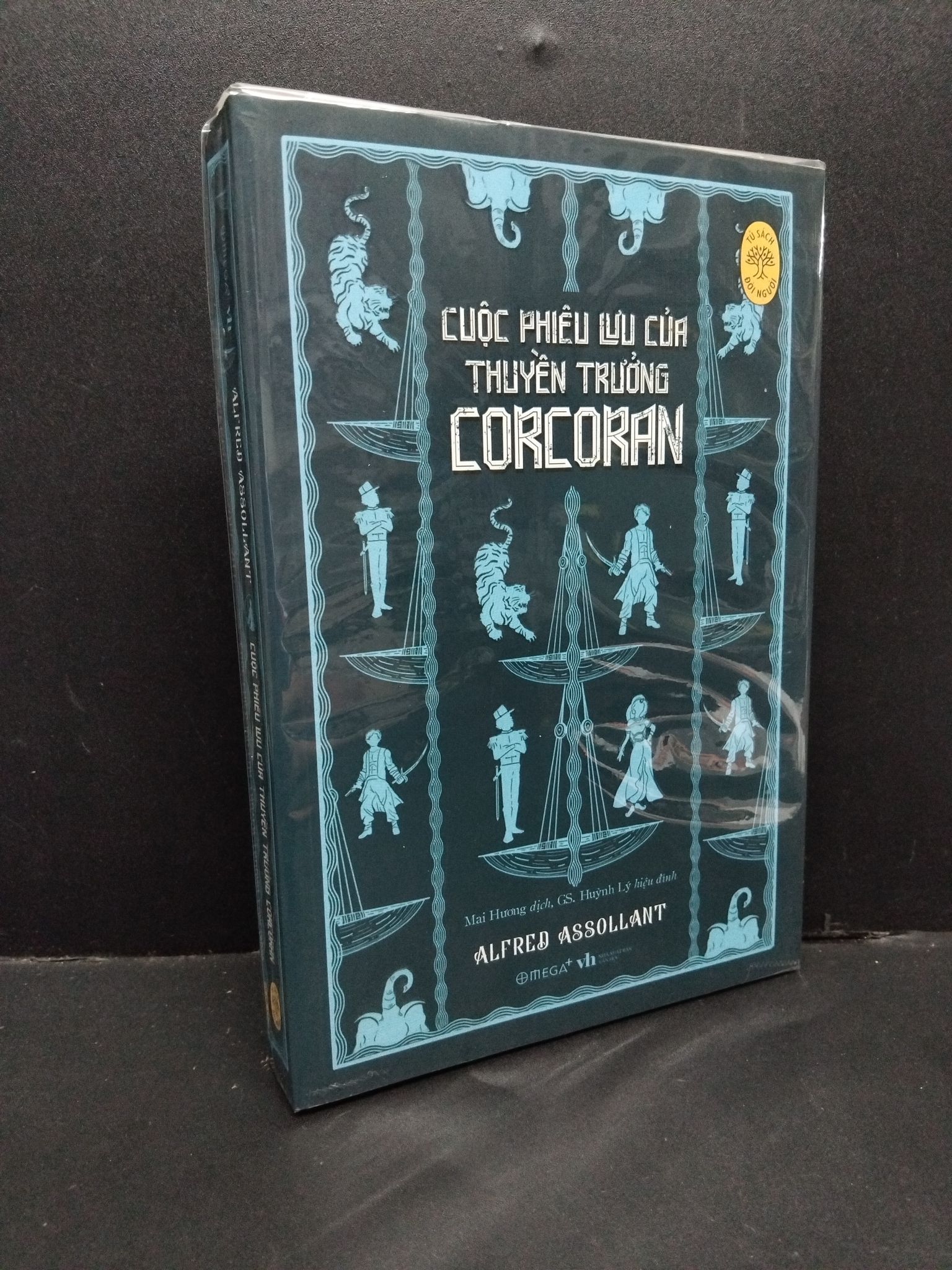 Cuộc phiêu lưu của thuyền trưởng Corcoran Alfred Assollant mới 100% HCM.ASB0911