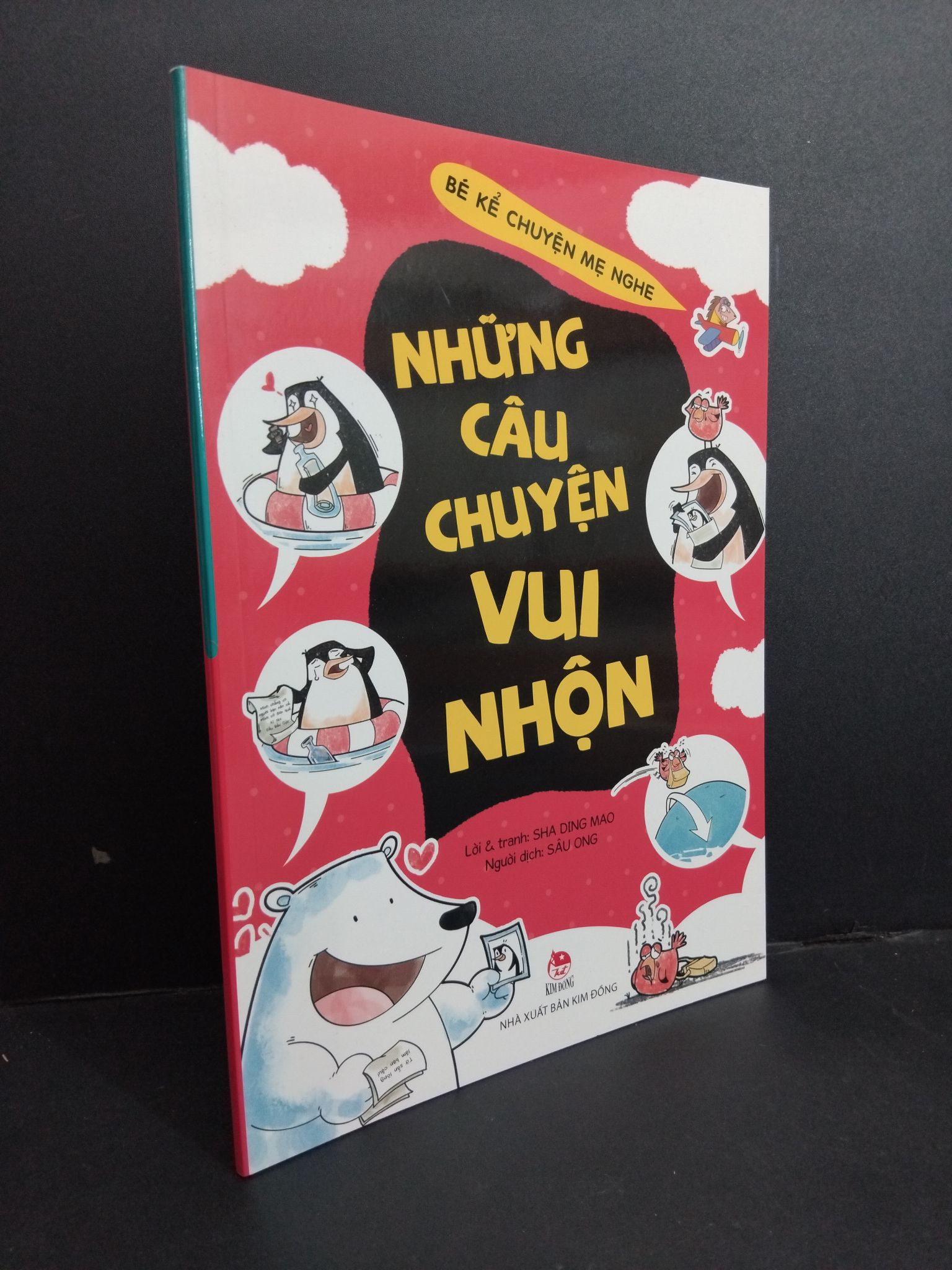 Bé kể chuyện mẹ nghe những câu chuyện vui nhộn mới 90% ố nhẹ 2019 HCM.ASB0911