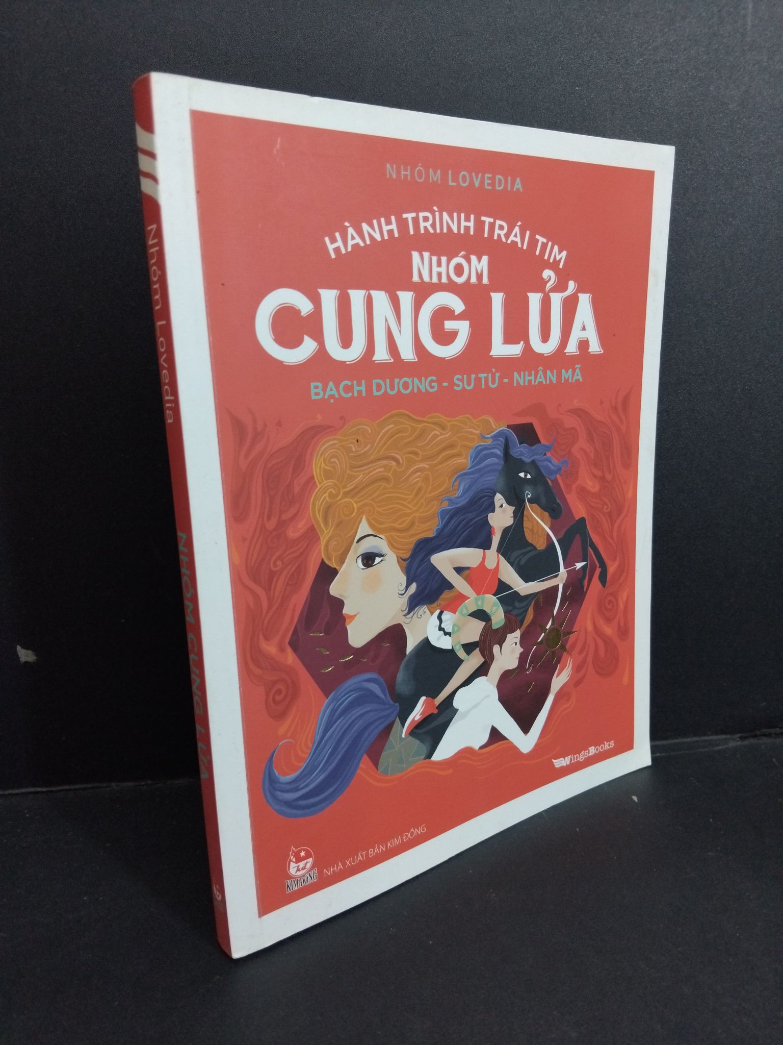 Hành trình trái tim nhóm cung lửa Bạch Dương - Sư Tử - Nhân Mã mới 80% ố bẩn nhẹ 2018 HCM.TN0911