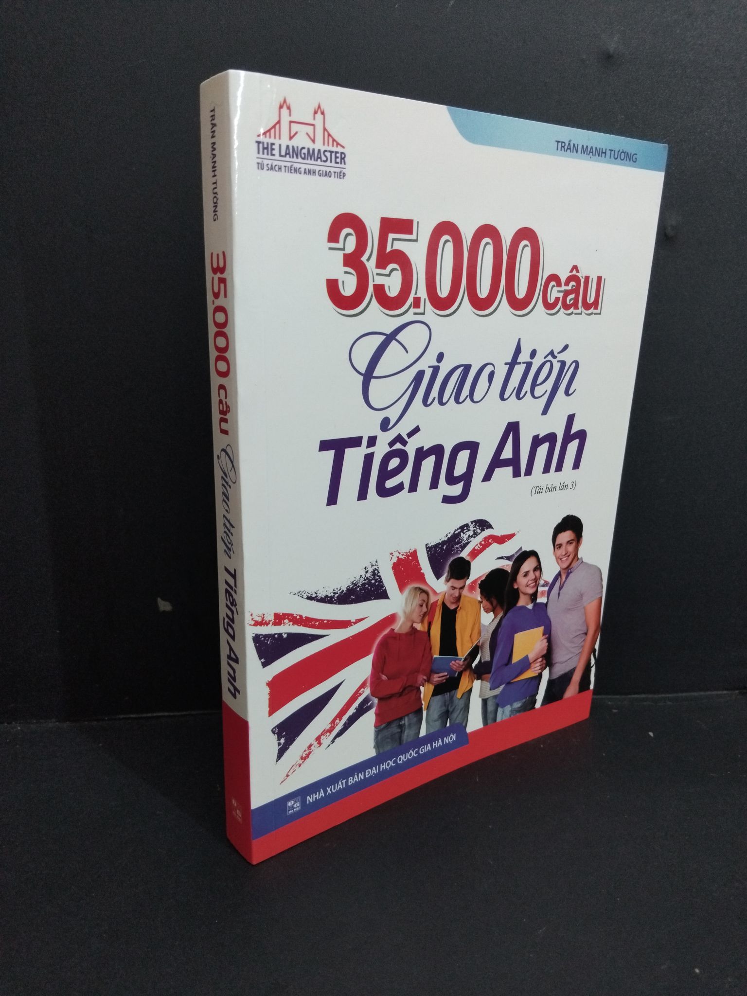 35000 câu giao tiếp tiếng Anh Trần Mạnh Tường mới 90% bẩn nhẹ 2022 HCM1511