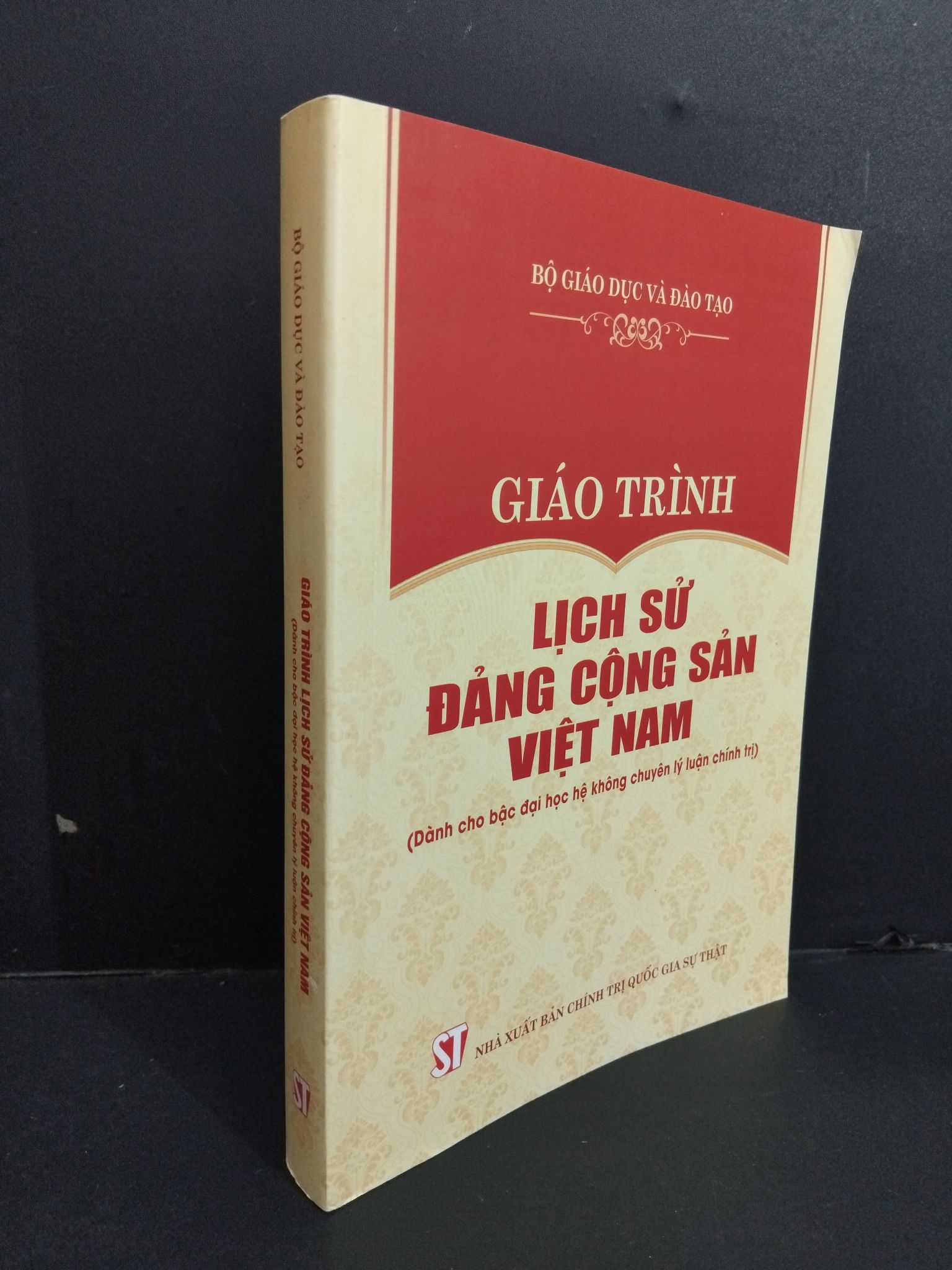 Giáo trình lịch sử Đảng cộng sản Việt Nam (dành cho bậc đại học hệ không chuyên lý luận chính trị) mới 90% bẩn nhẹ 2022 HCM1511