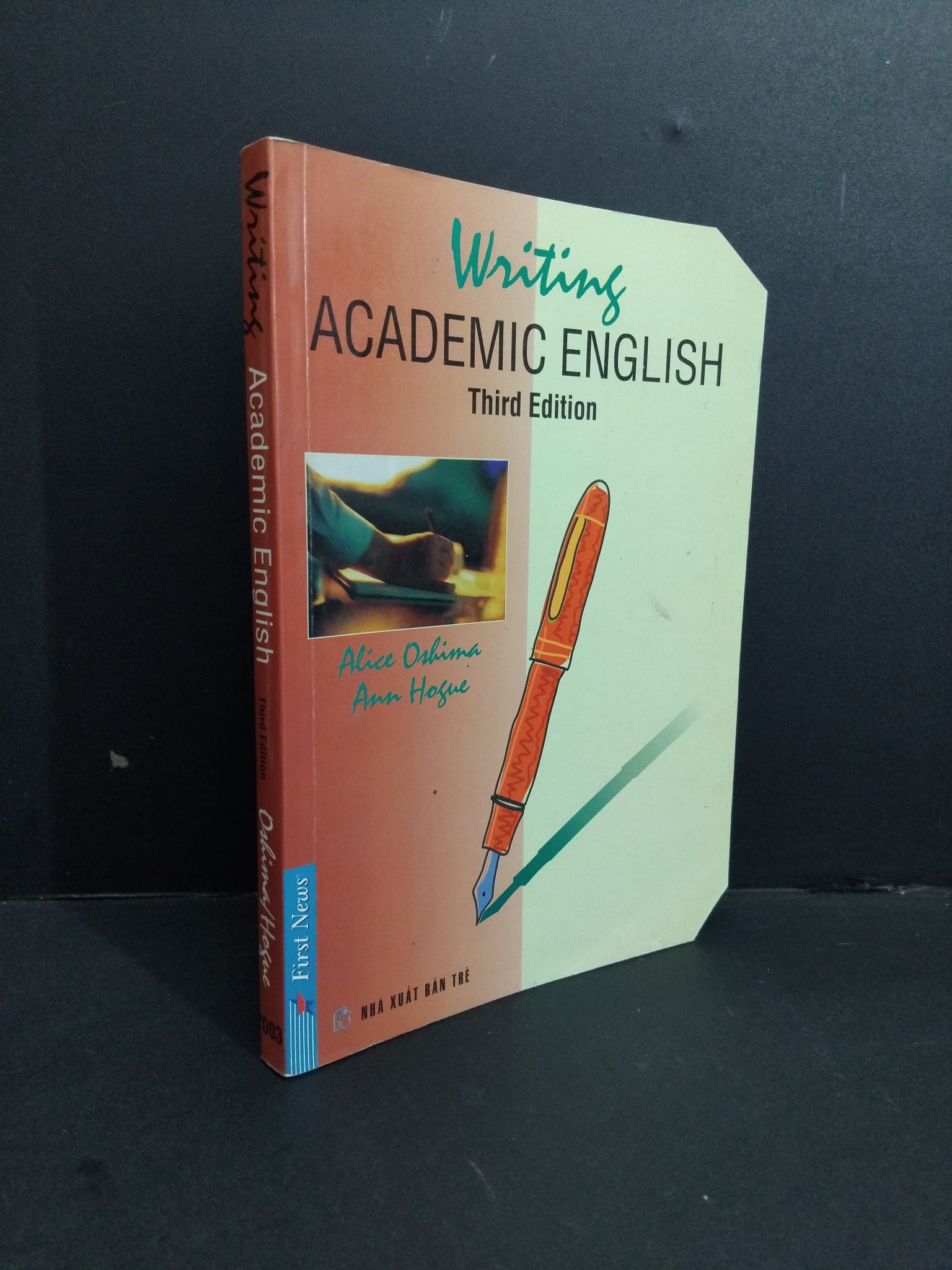 Writing academic english third edition mới 80% bẩn bìa, ố nhẹ, tróc bìa, có chữ ký trang đầu 2008 HCM2811 Alice Oshima , Ann Hogue HỌC NGOẠI NGỮ