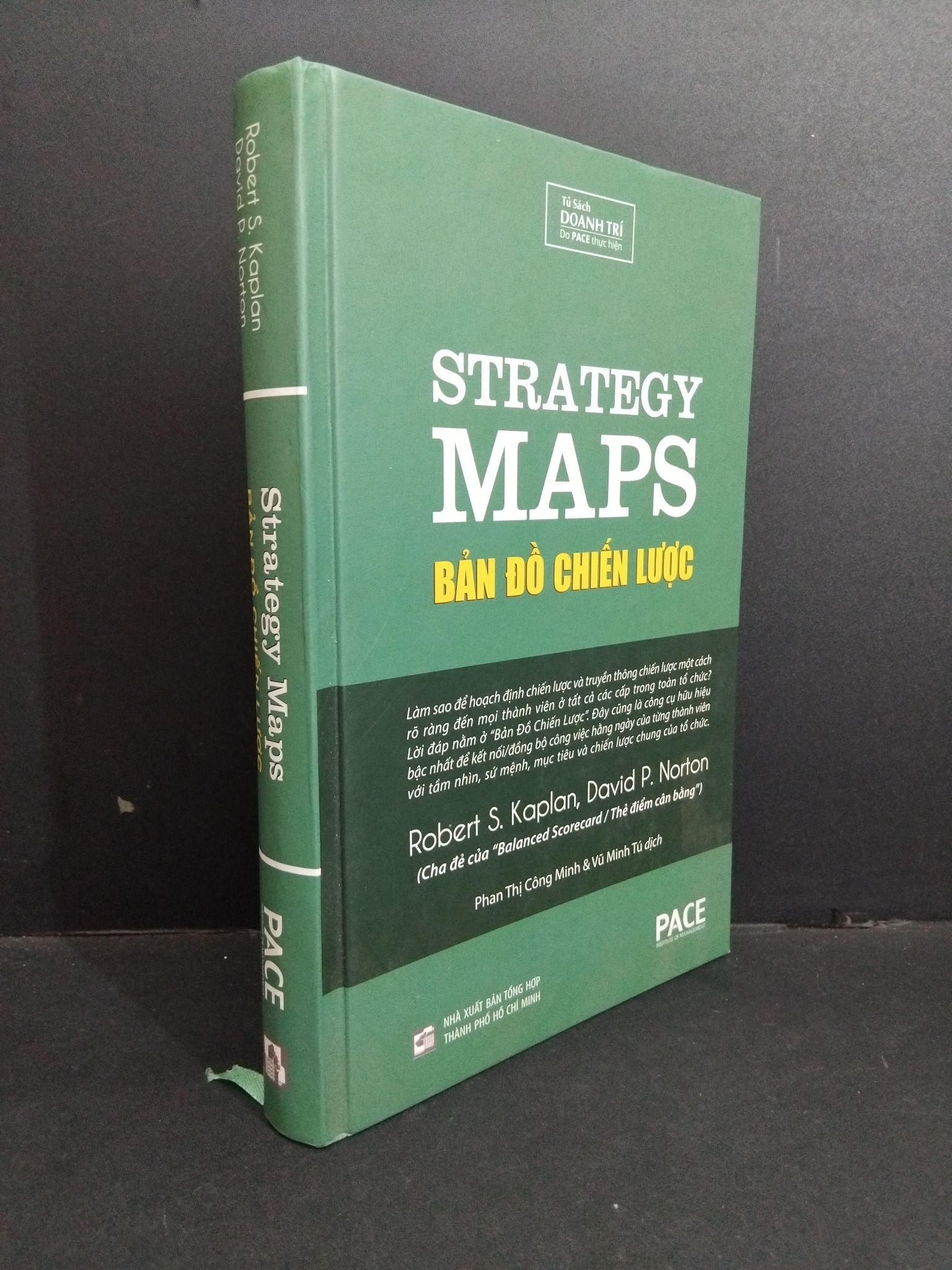 Stretegy Maps bản đồ chiến lược (bìa cứng) mới 90% bẩn ố nhẹ 2019 HCM2811 Robert S. Kaplan, David P. Norton MARKETING KINH DOANH