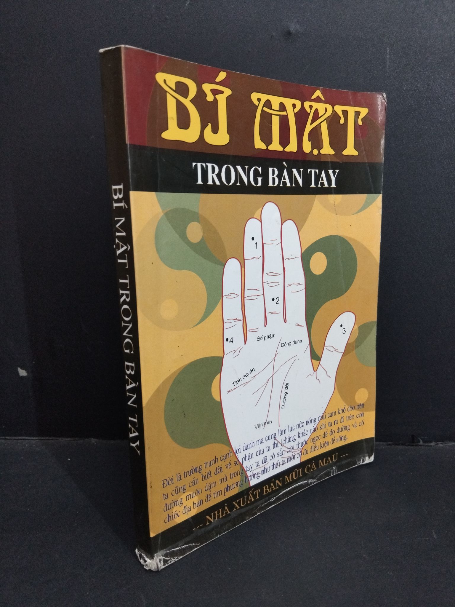 Bí mật trong bàn tay mới 60% bẩn bìa, ố, tróc bìa, tróc gáy, gấp bìa 2008 HCM2811 Hà Tấn Phát TÂM LINH - TÔN GIÁO - THIỀN