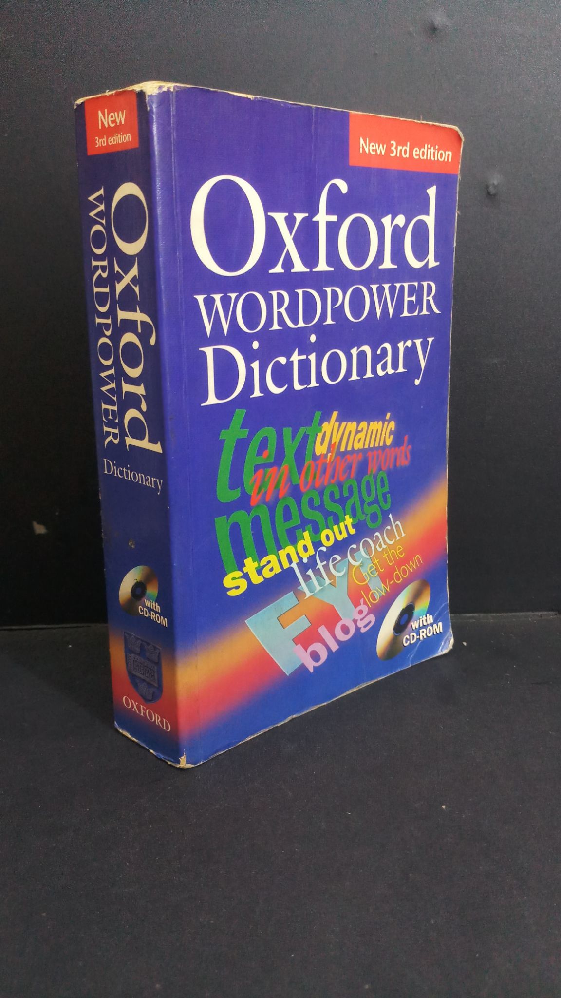 Oxford wordpower dictionary mới 80% bẩn bìa, ố nhẹ, tróc gáy, tróc bìa HCM2811 Oxford HỌC NGOẠI NGỮ