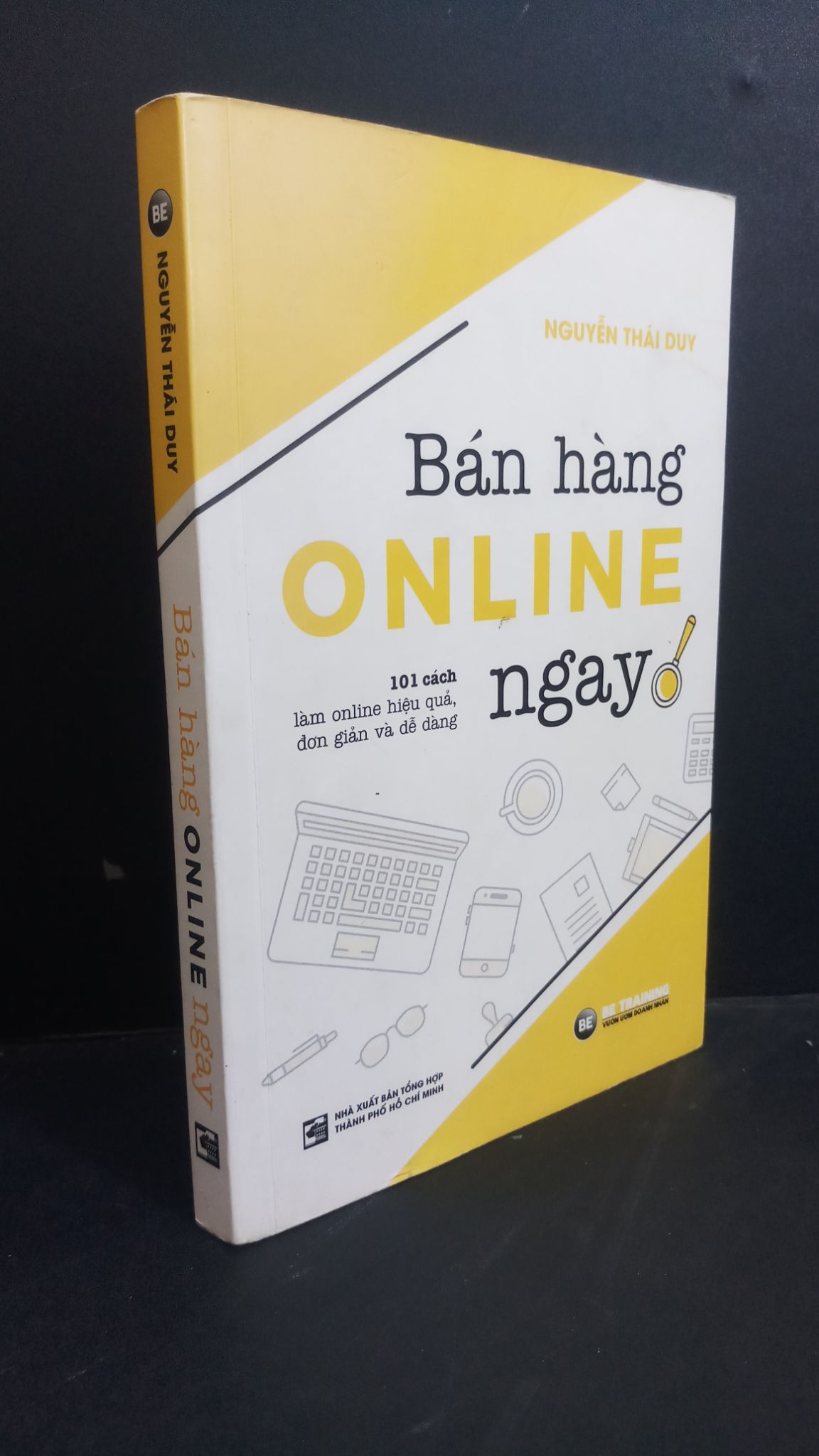 Bán hàng online ngay mới 70% ố vàng có viết lên bìa 2019 HCM0412 Nguyễn Thái Duy MARKETING KINH DOANH