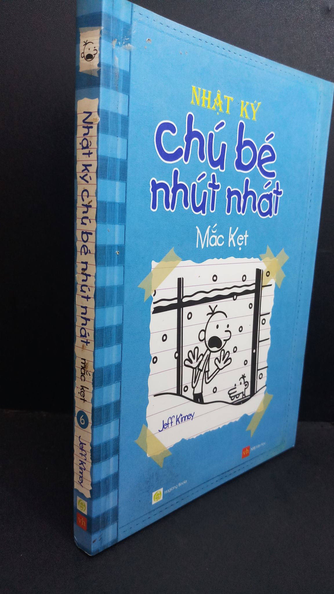 Nhật ký chú bé nhút nhát mắc kẹt 6 mới 90% bẩn bìa 2015 HCM2811 Jeff Kinney VĂN HỌC