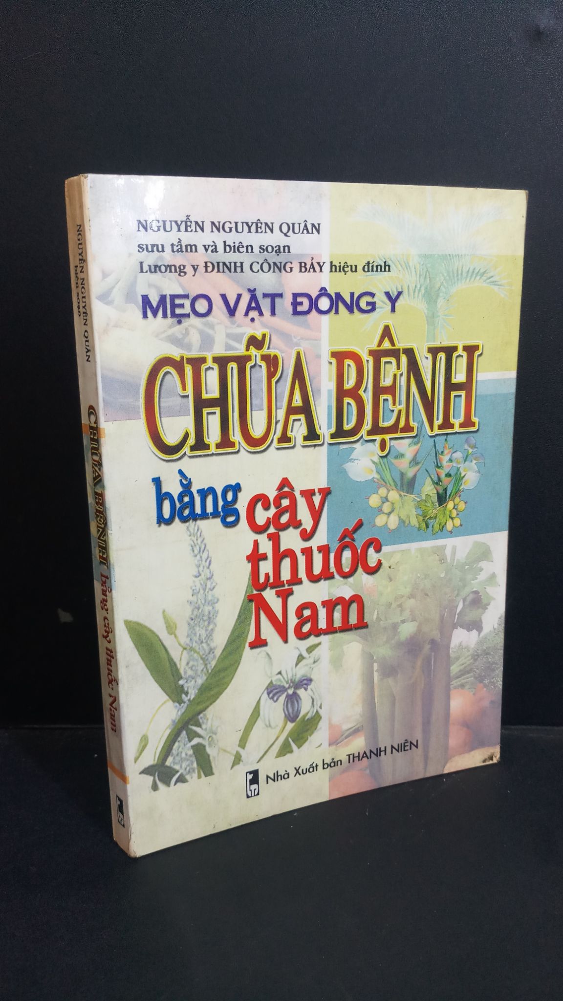 Chữa bệnh bằng cây thuốc nam mới 80% bẩn bìa, ố 2000 HCM2811 Nguyễn Nguyên Quân SỨC KHỎE - THỂ THAO