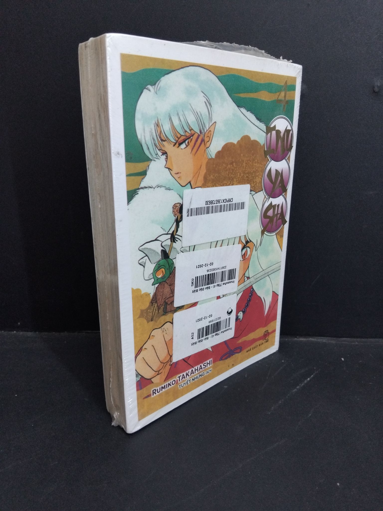 Inuyasha 4 (có seal) mới 80% ố HCM2811 Rumiko Takahashi TRUYỆN TRANH