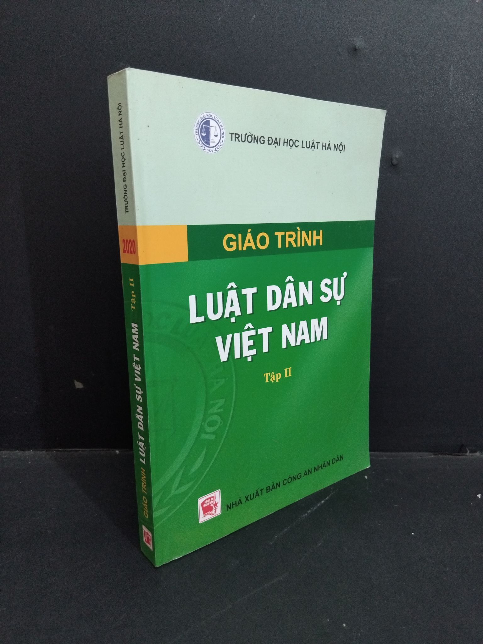 Giáo trình luật dân sự Việt Nam tập 2 mới 80% ố bẩn nhẹ 2020 HCM2811 GIÁO TRÌNH, CHUYÊN MÔN