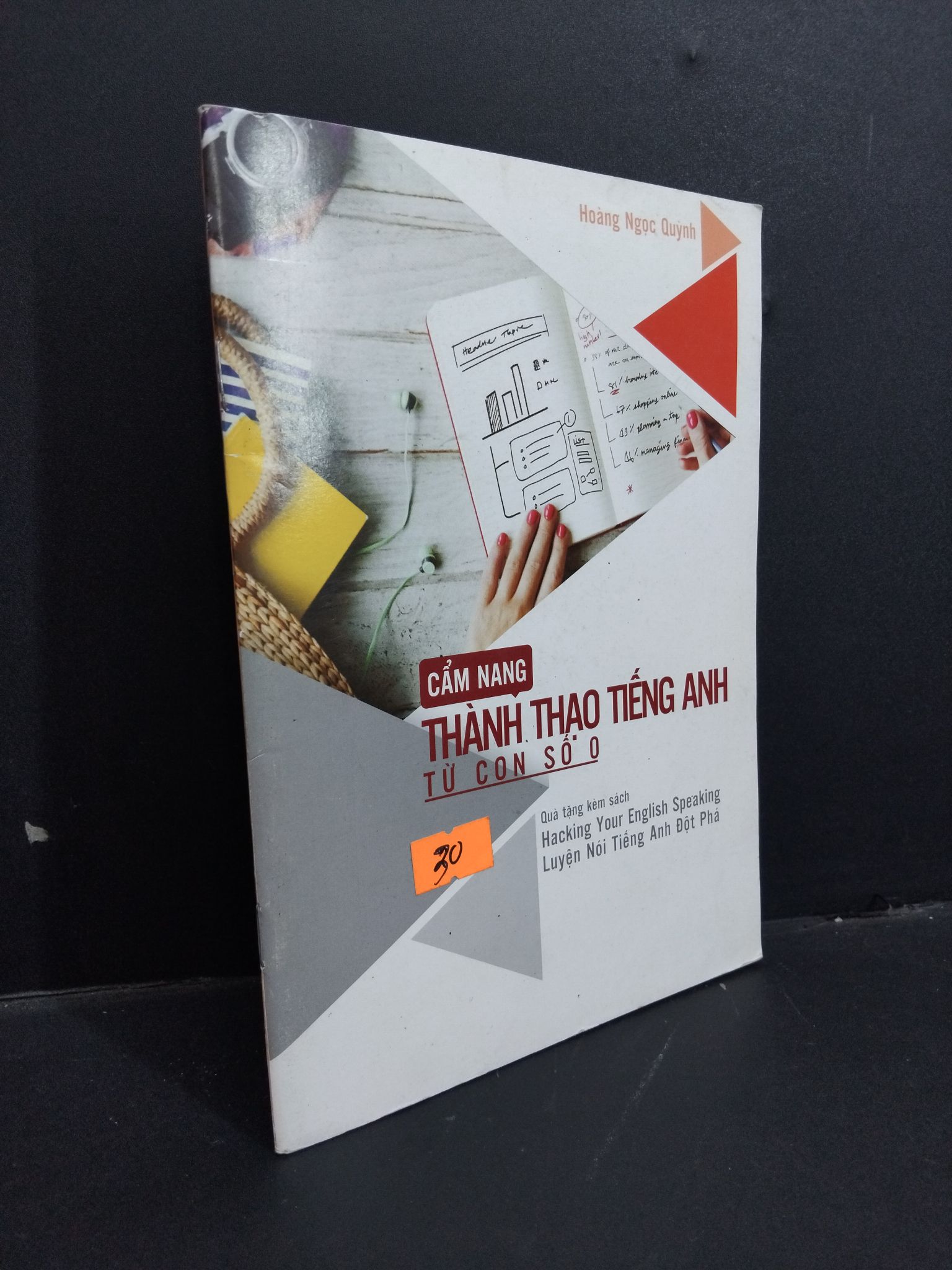 Cẩm nang thành thạo tiếng anh từ con số 0 mới 90% bẩn bìa, ố nhẹ HCM0412 Hoàng Ngọc Quỳnh HỌC NGOẠI NGỮ
