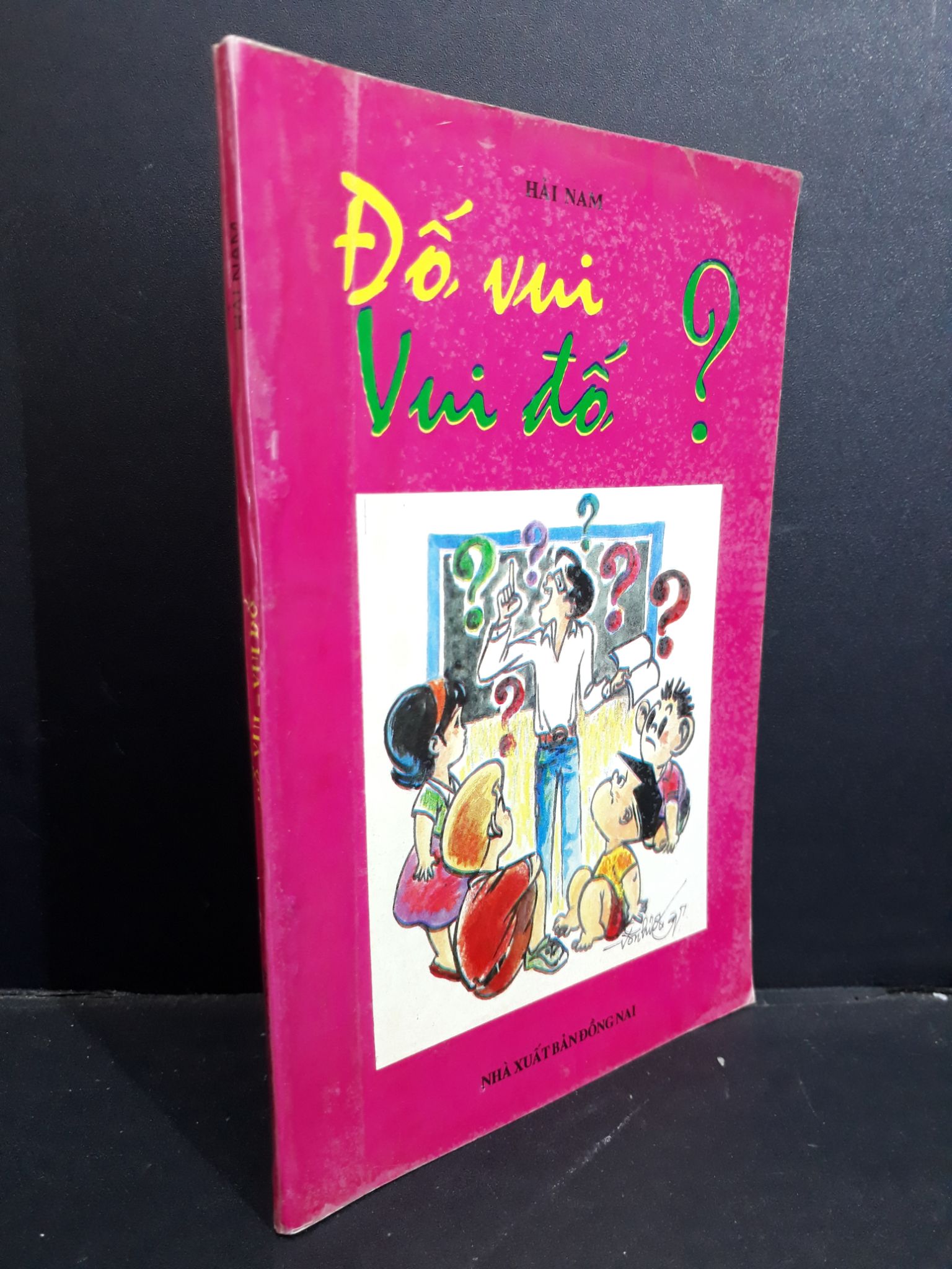 Đố vui vui đố mới 80% bẩn bìa, ố vàng 1997 HCM2811 Hải Nam KHOA HỌC ĐỜI SỐNG