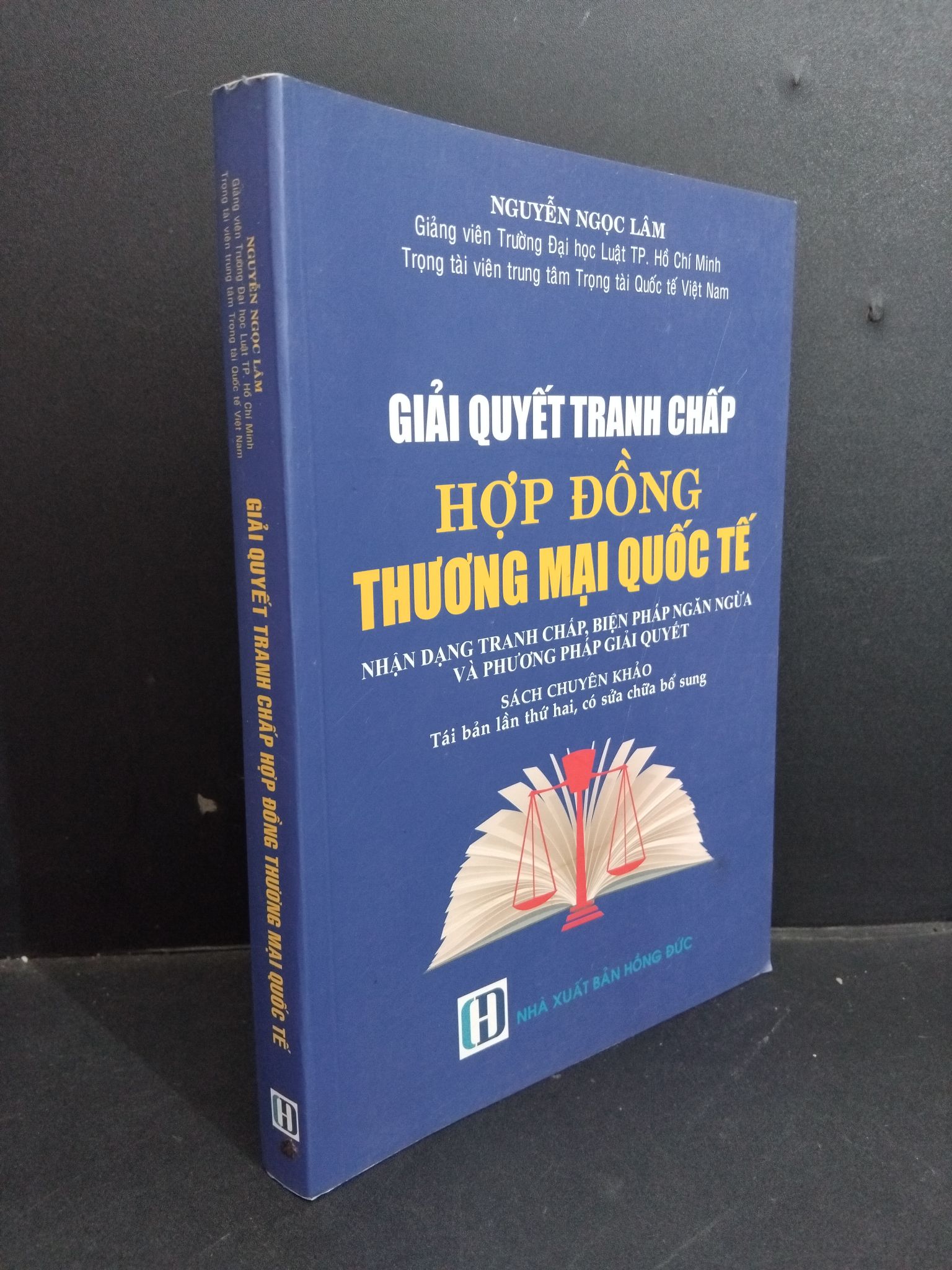 Giải quyết tranh chấp hợp đồng thương mại quốc tế mới 90% ố nhẹ 2014 HCM2811 Nguyễn Ngọc Lâm GIÁO TRÌNH, CHUYÊN MÔN