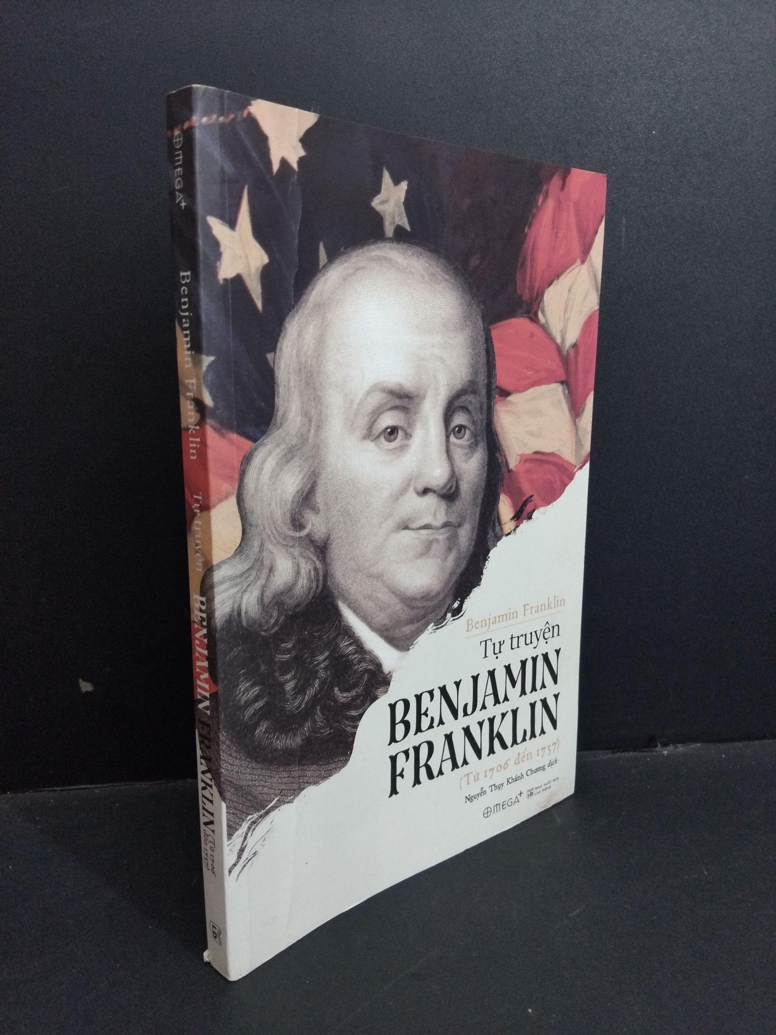 Tự truyện Benjamin Franklin (từ 1706 đến 1757) mới 80% ố nhăn bìa 2020 HCM1712 Benjamin Franklin NGOẠI VĂN