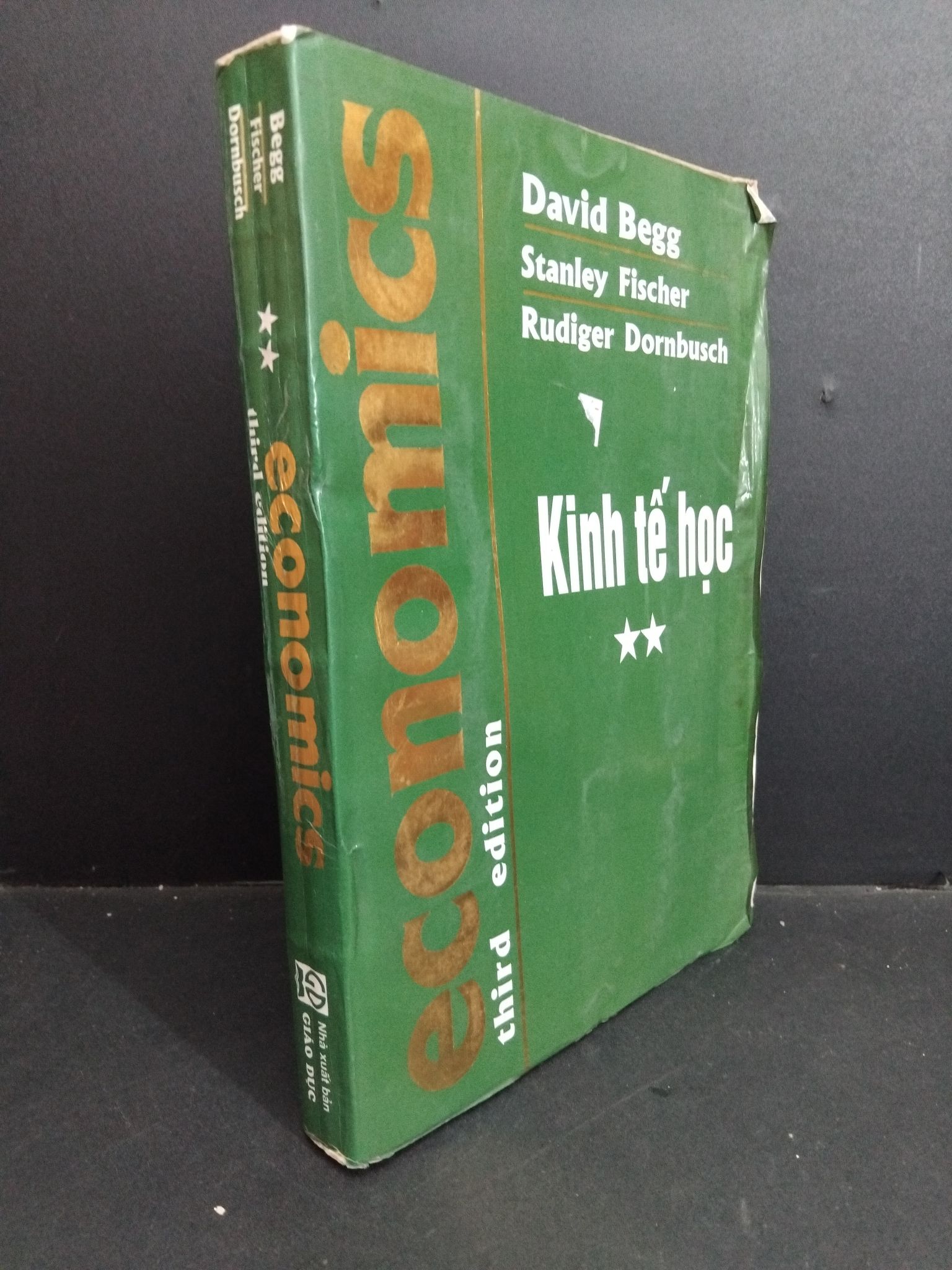 Economics third edition kinh tế học 2 mới 50% ố nhiều nhăn trang tróc bìa 1995 HCM0612 Begg Fischer Dornbusch GIÁO TRÌNH, CHUYÊN MÔN