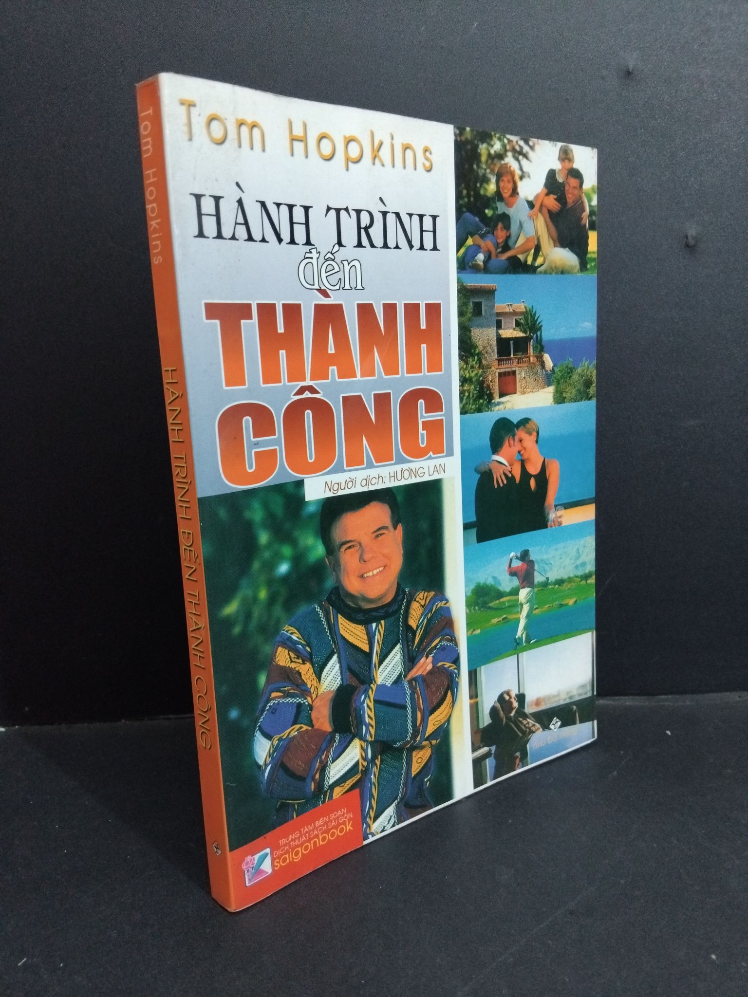 Hành trình đến thành công mới 70% ố vàng có chữ ký trang đầu cong sách 2006 HCM2811 Tom Hopkins KỸ NĂNG