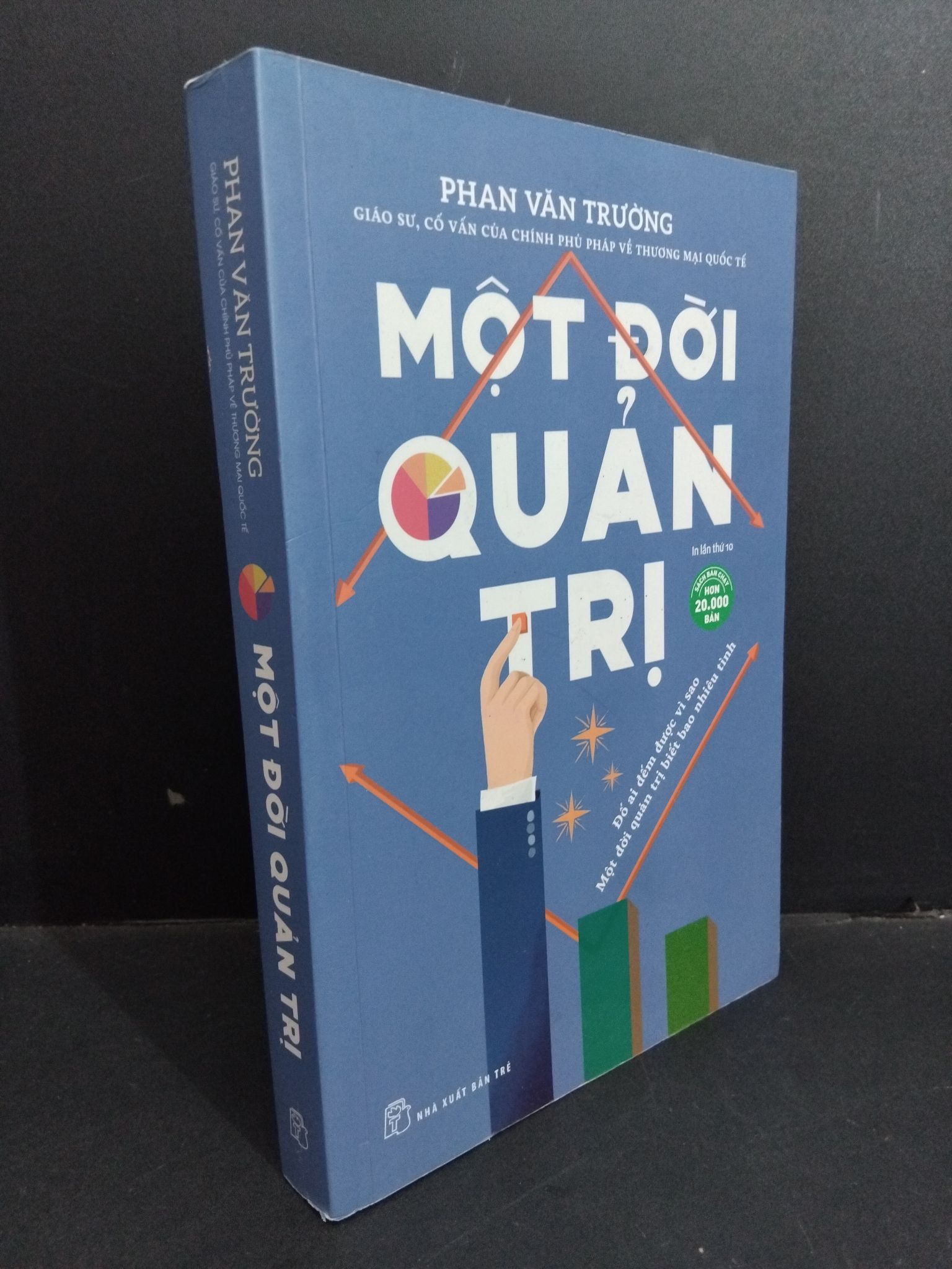 Một đời quản trị mới 90% trang bìa có chữ kí 2020 HCM0612 Phan Văn Trường QUẢN TRỊ