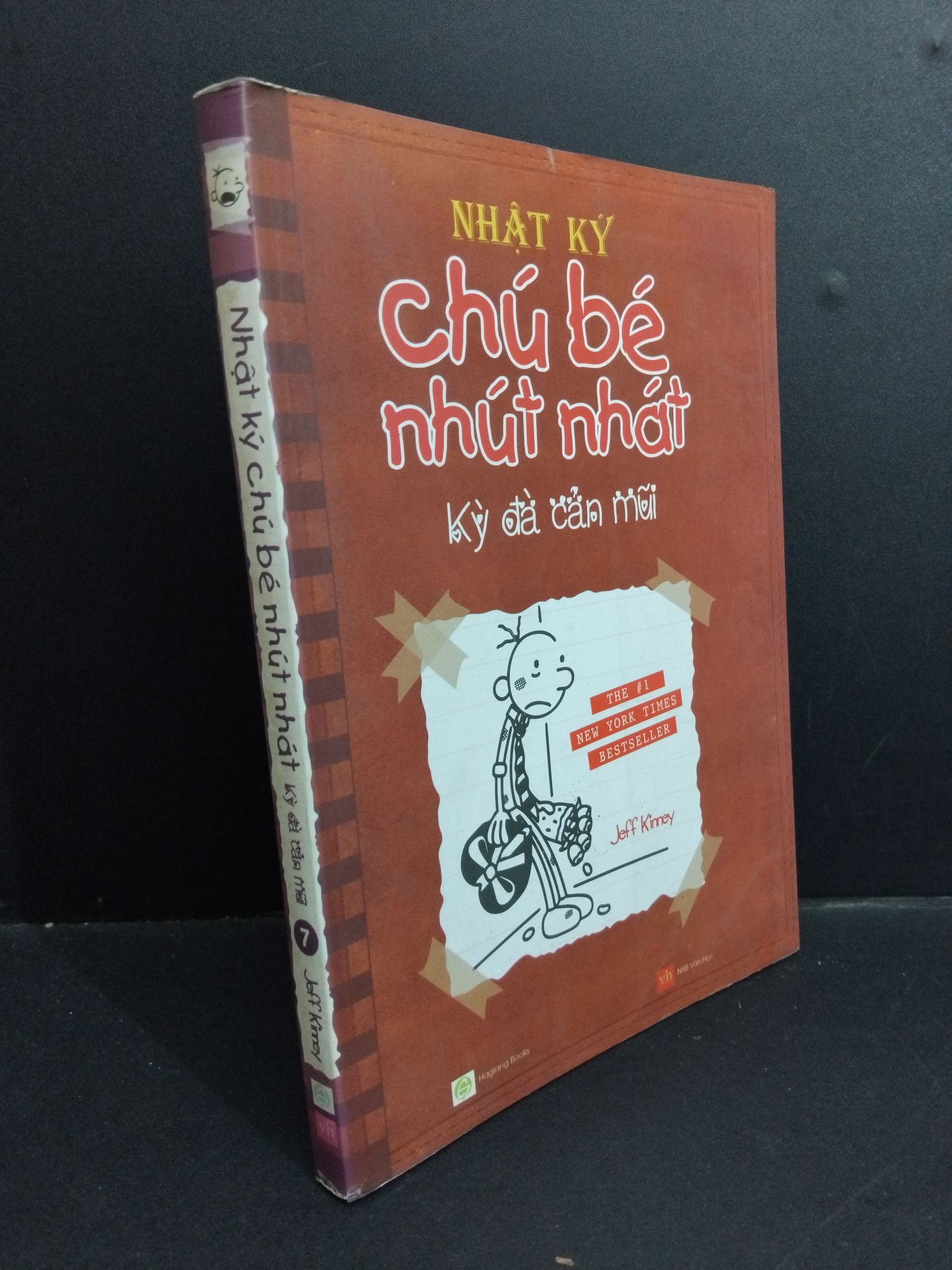 Nhật ký chú bé nhút nhát 7 Kỳ đà cản mũi mới 90% ố nhẹ 2014 HCM2811 Jeff Kinney VĂN HỌC