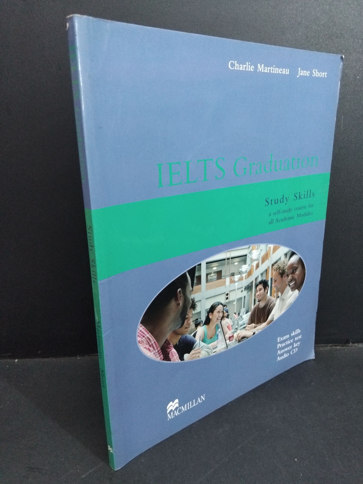 Ielts Graduation student skills (kèm CD) mới 90% bẩn bìa, ố nhẹ, tróc bìa nhẹ HCM2811 Martineau, Short HỌC NGOẠI NGỮ