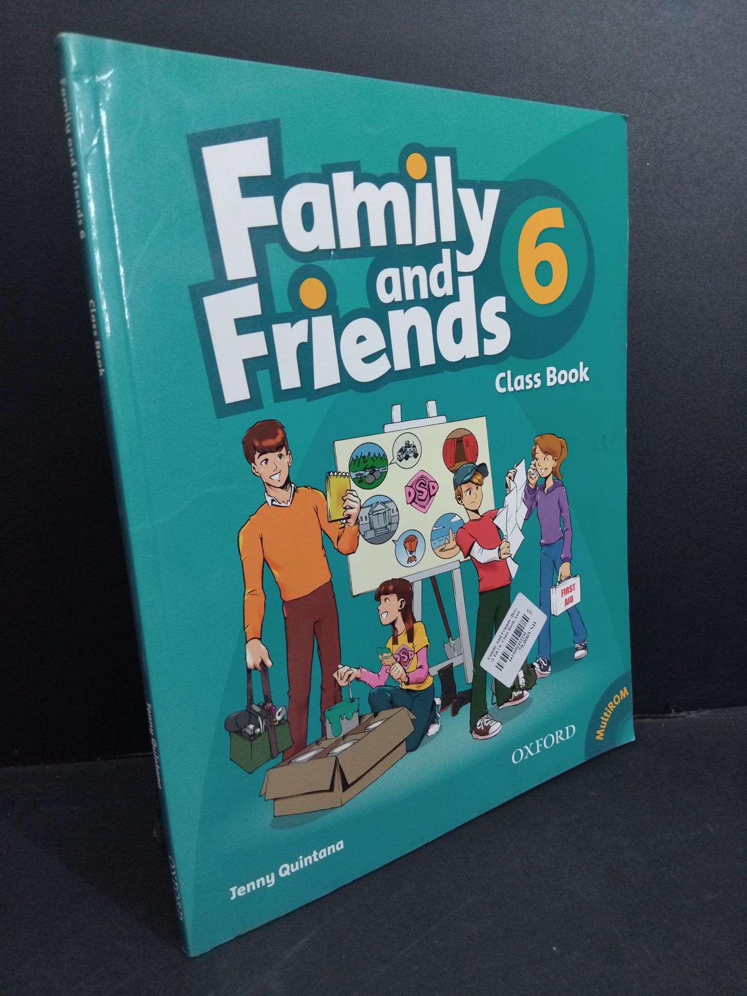 Family and friends 6 Class Book (kèm CD) mới 90% bẩn bìa, ố nhẹ HCM2811 Jenny Quintana HỌC NGOẠI NGỮ