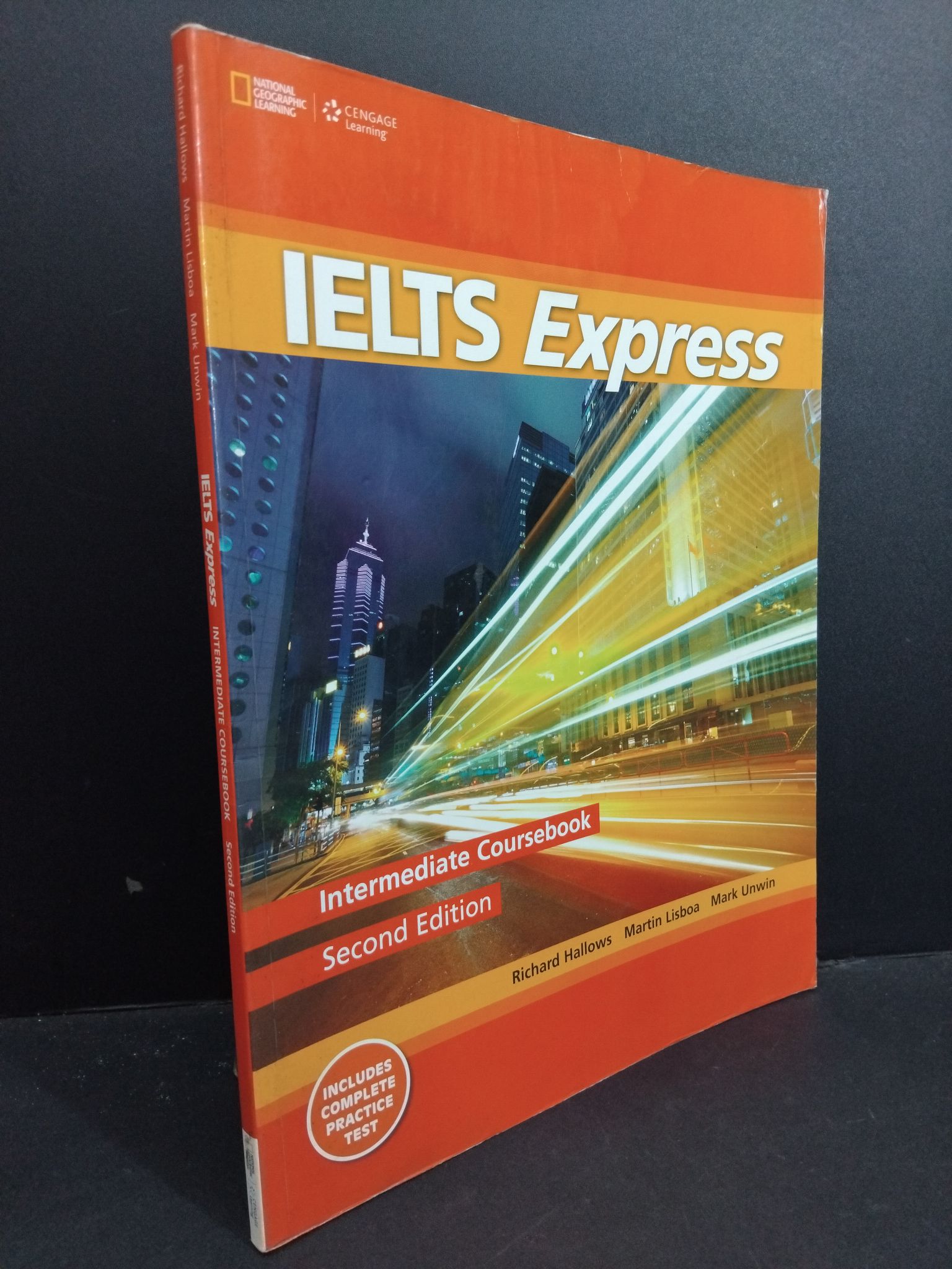 Ielts Express intermediate coursebook second Edition mới 80% bẩn bìa, ố nhẹ, tróc bìa, gập bìa 2019 HCM2811 Richard Hallows, Martin Lisboa, Mark Unwin HỌC NGOẠI NGỮ